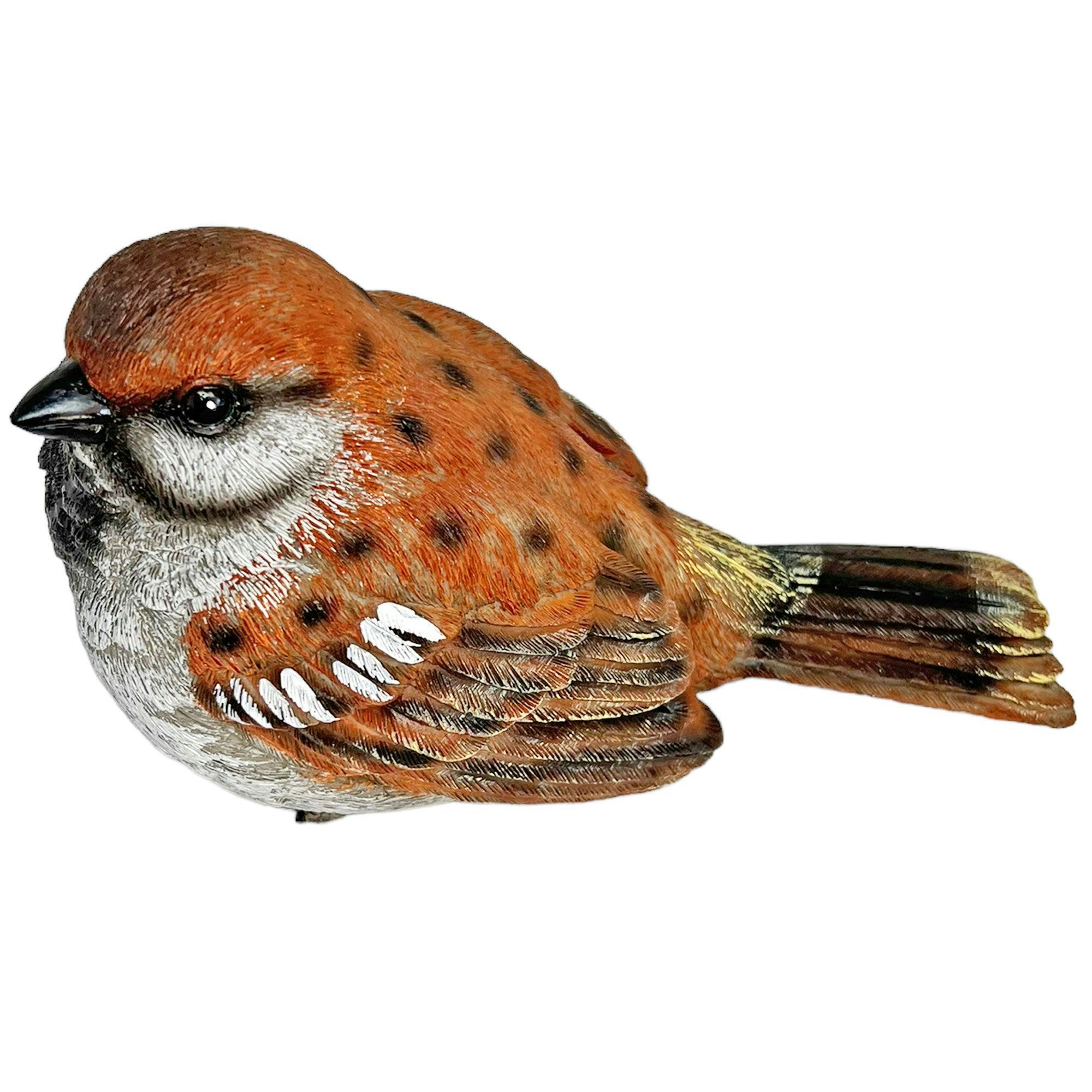 Large Sparrow Bird Garden Ornament Outdoor Animal Statue Gardening Decoration - Image 2