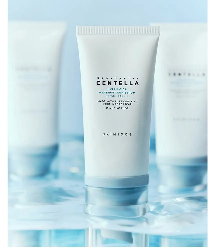 Skin1004 Cream/White/Green Skin 1004 Madagascar Centella Hyalu-Cica Water-Fit Sun Serum - 100Ml