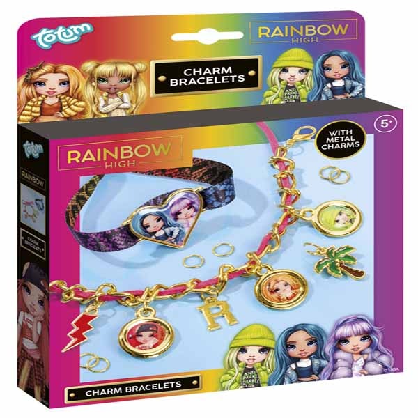 Totum Gold Rainbow High Charm Bracelets