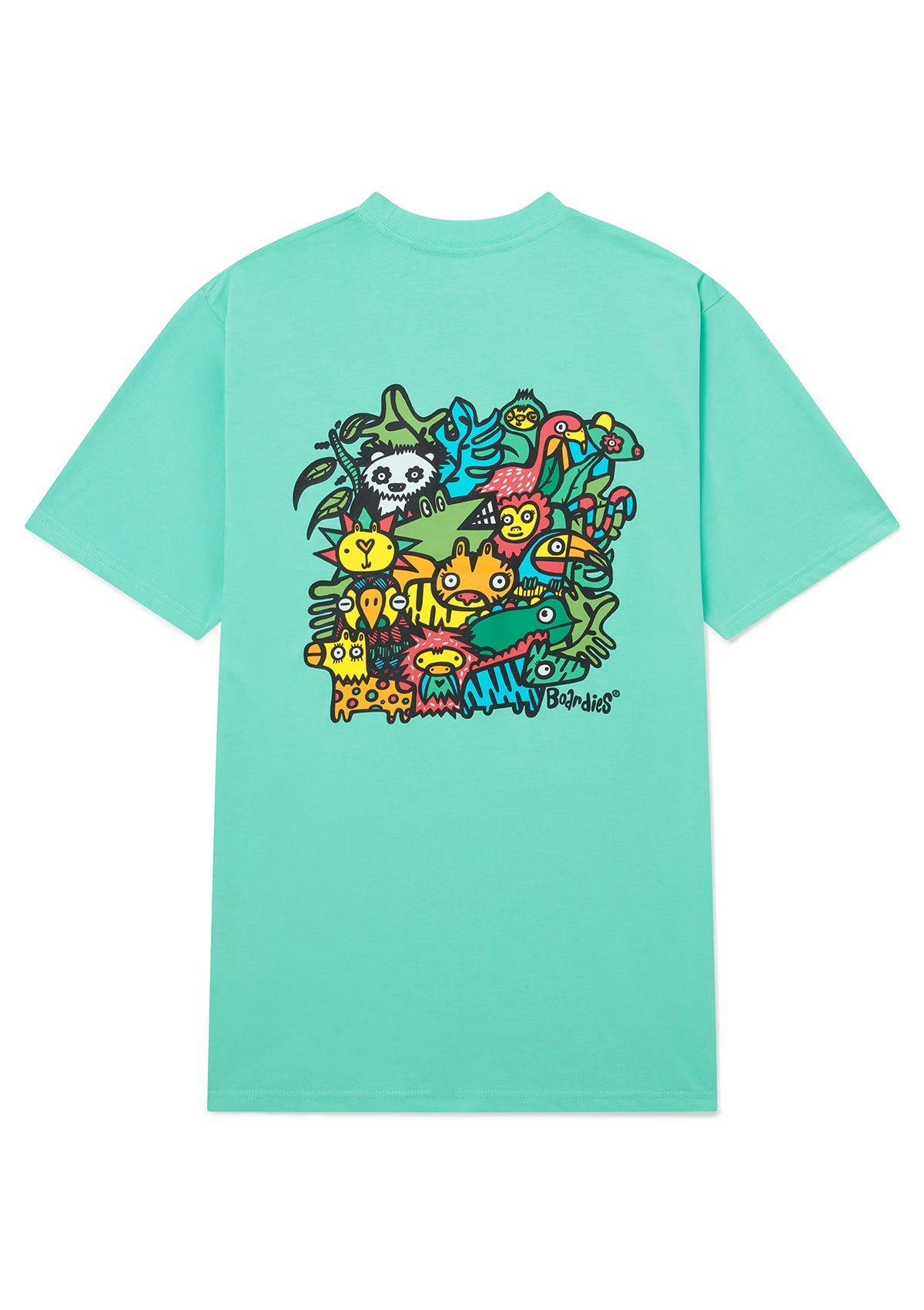 Boardies Green Munday Jungle T-Shirt - S