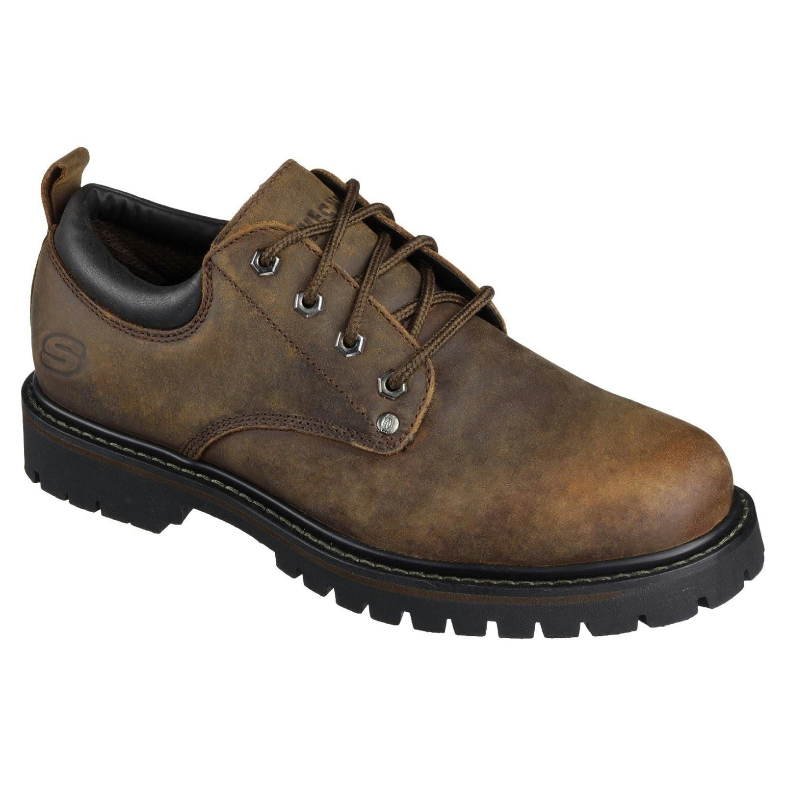 Skechers Men's Dark/Brown Tom Cats Shoes - 7 Uk