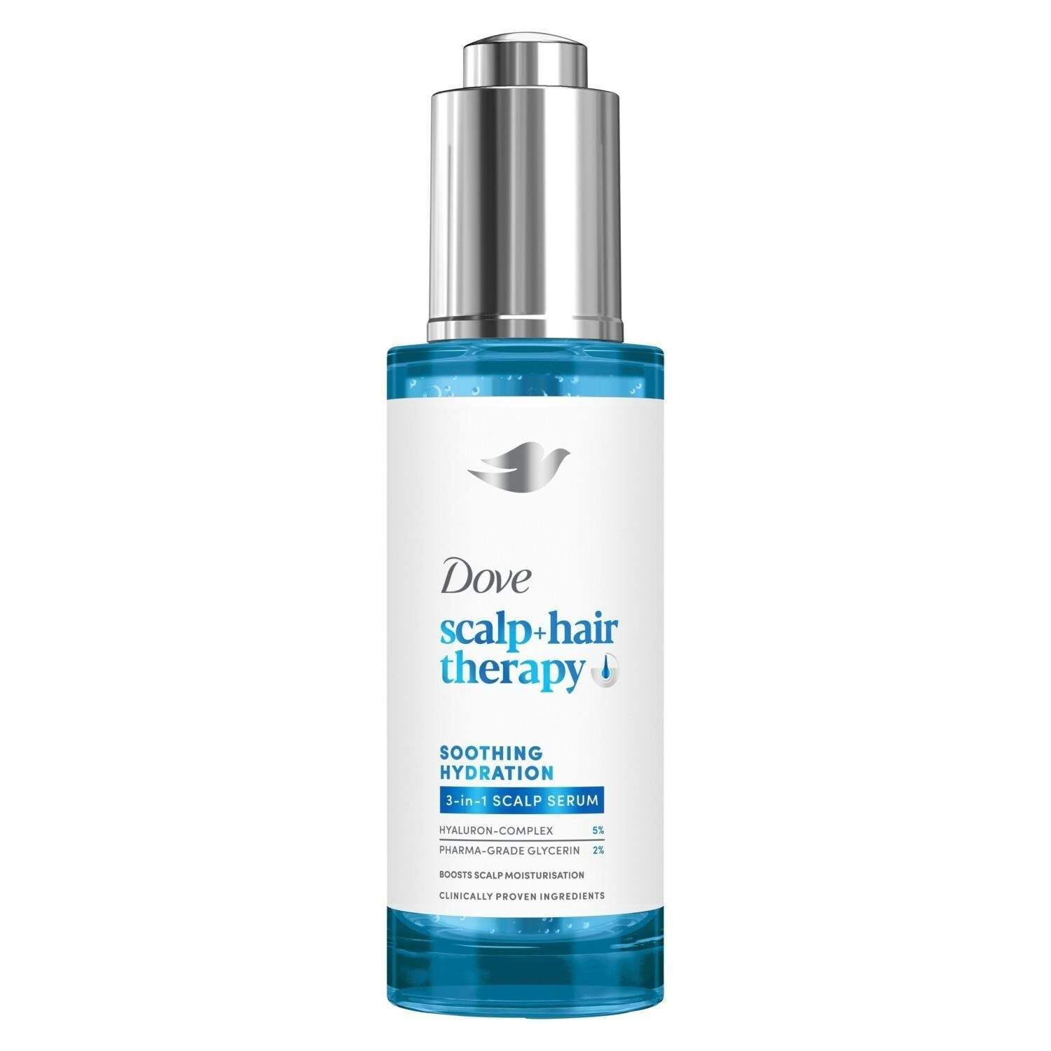 Dove Scalp+ Hair Therapy 3In1 Serum - Soothing Hydration, Biotin & Zinc 12X45ml - Image 4