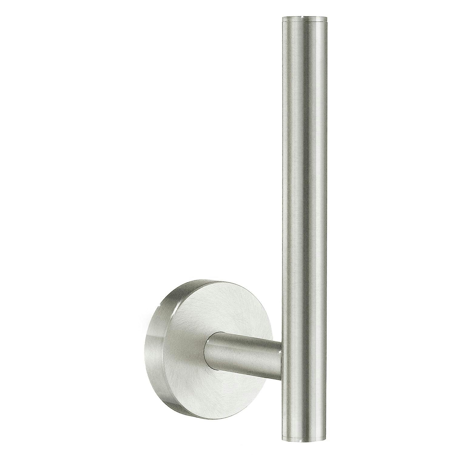 Rackhams Brushed Nickel Spare Toilet Roll Holder