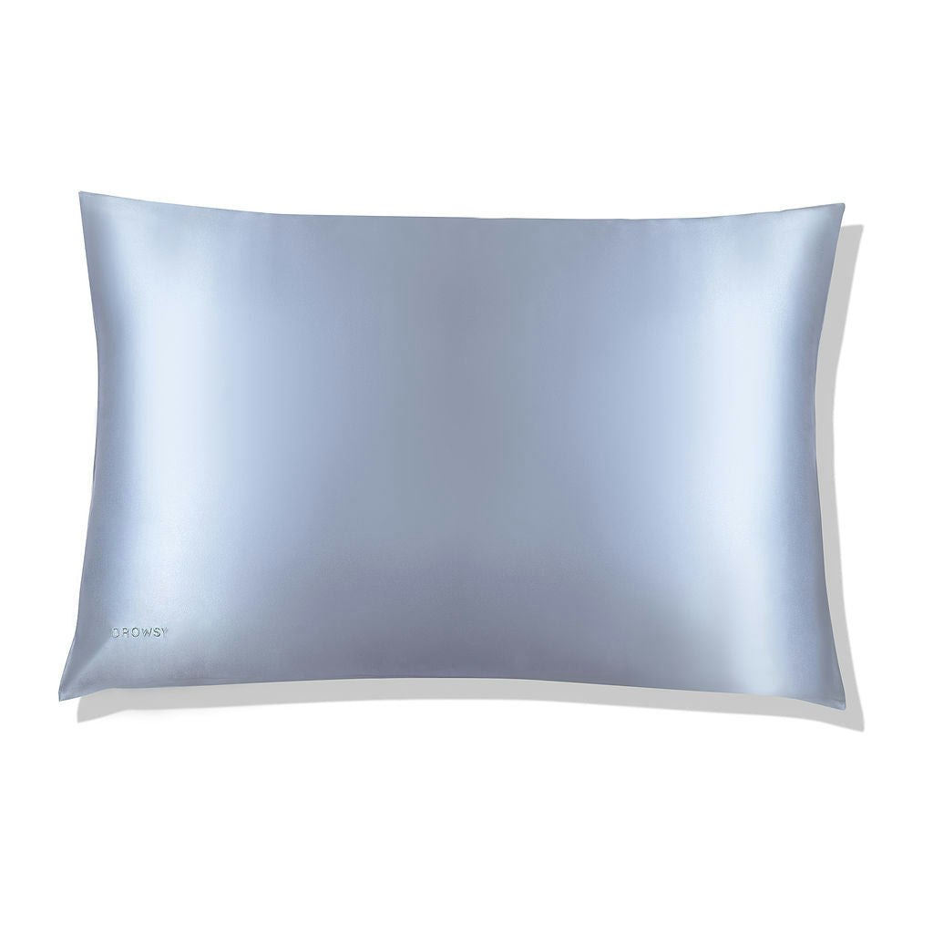 Drowsy Sleep Co Blue Silk Pillowcase - Belle - 1 Unit