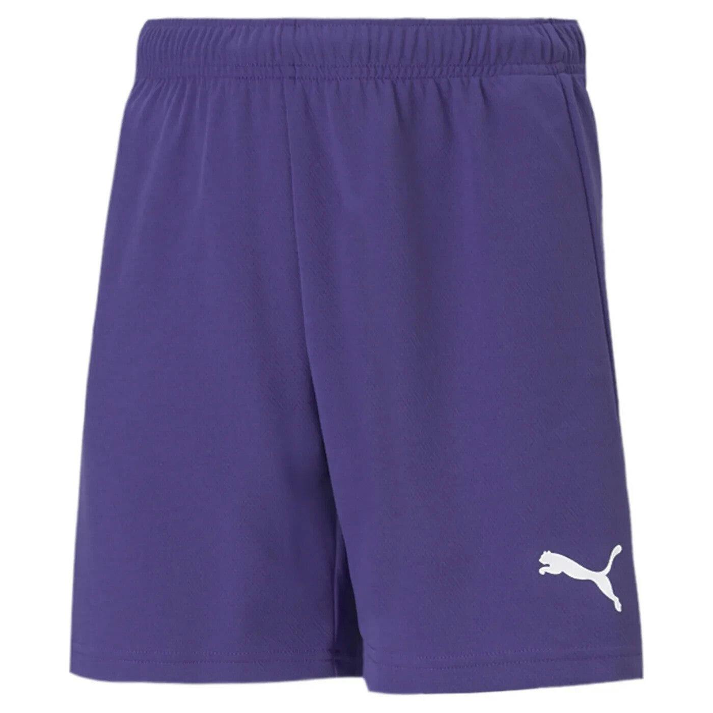Puma Boys Purple / Girls Teamrise Shorts Junior 704943 - 128 7-8 Years