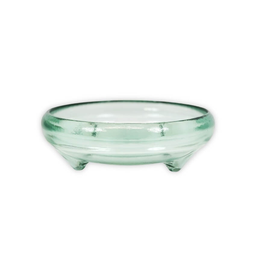 Rackhams Footed Glass Bowl