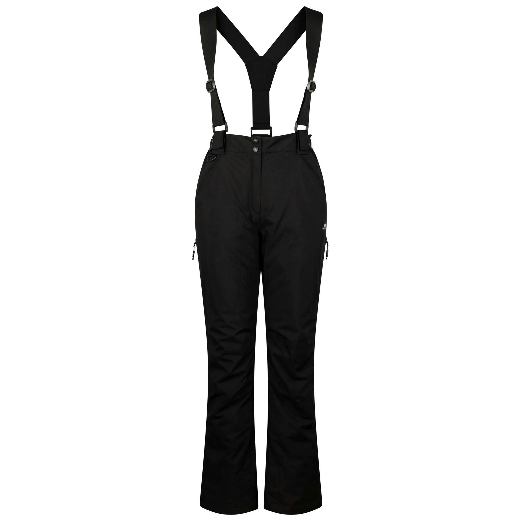 Trespass Women's Black Jayne Ski Trousers - Xxl R - 100% Polyester