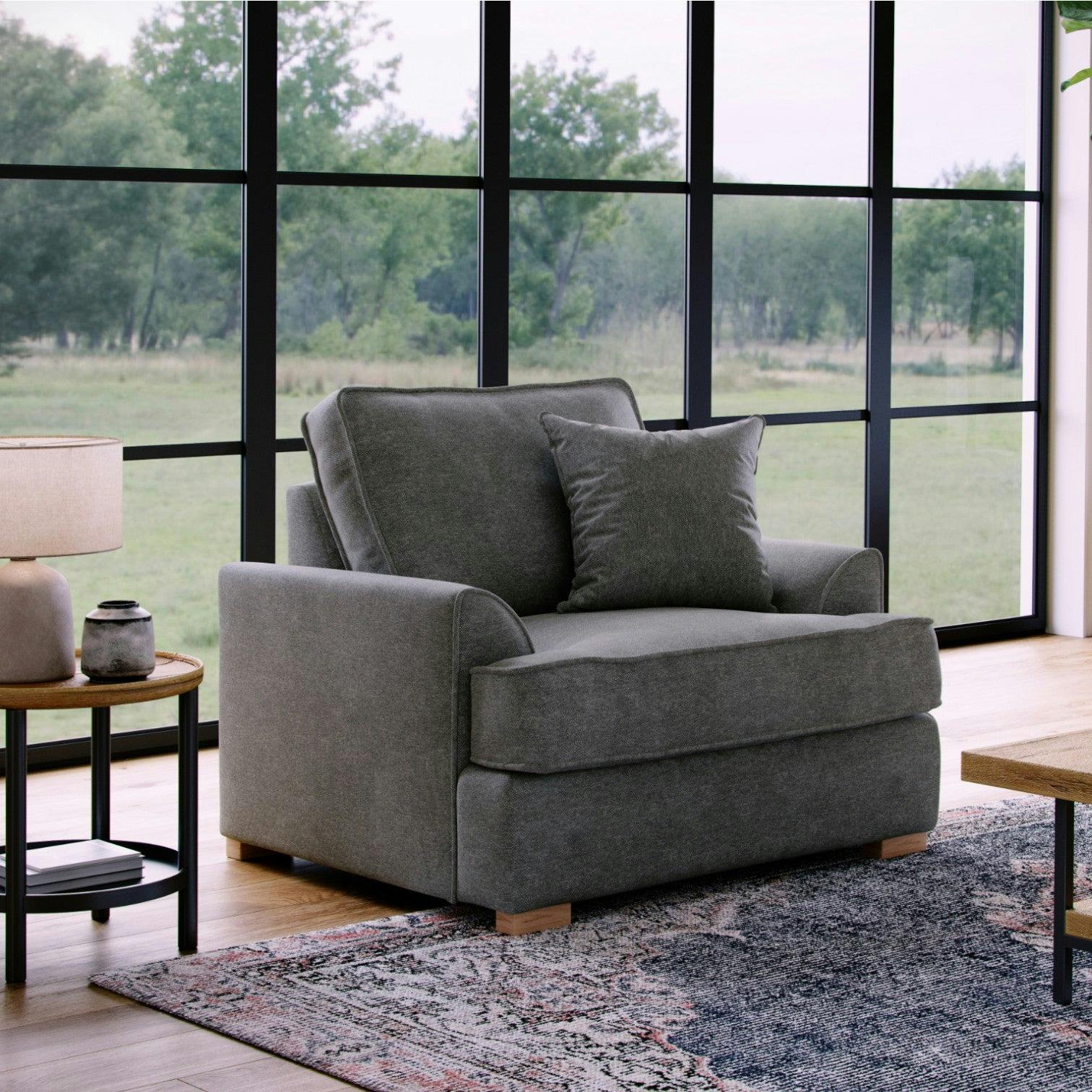 The Great Sofa Company Harrogate Armchair - Steel