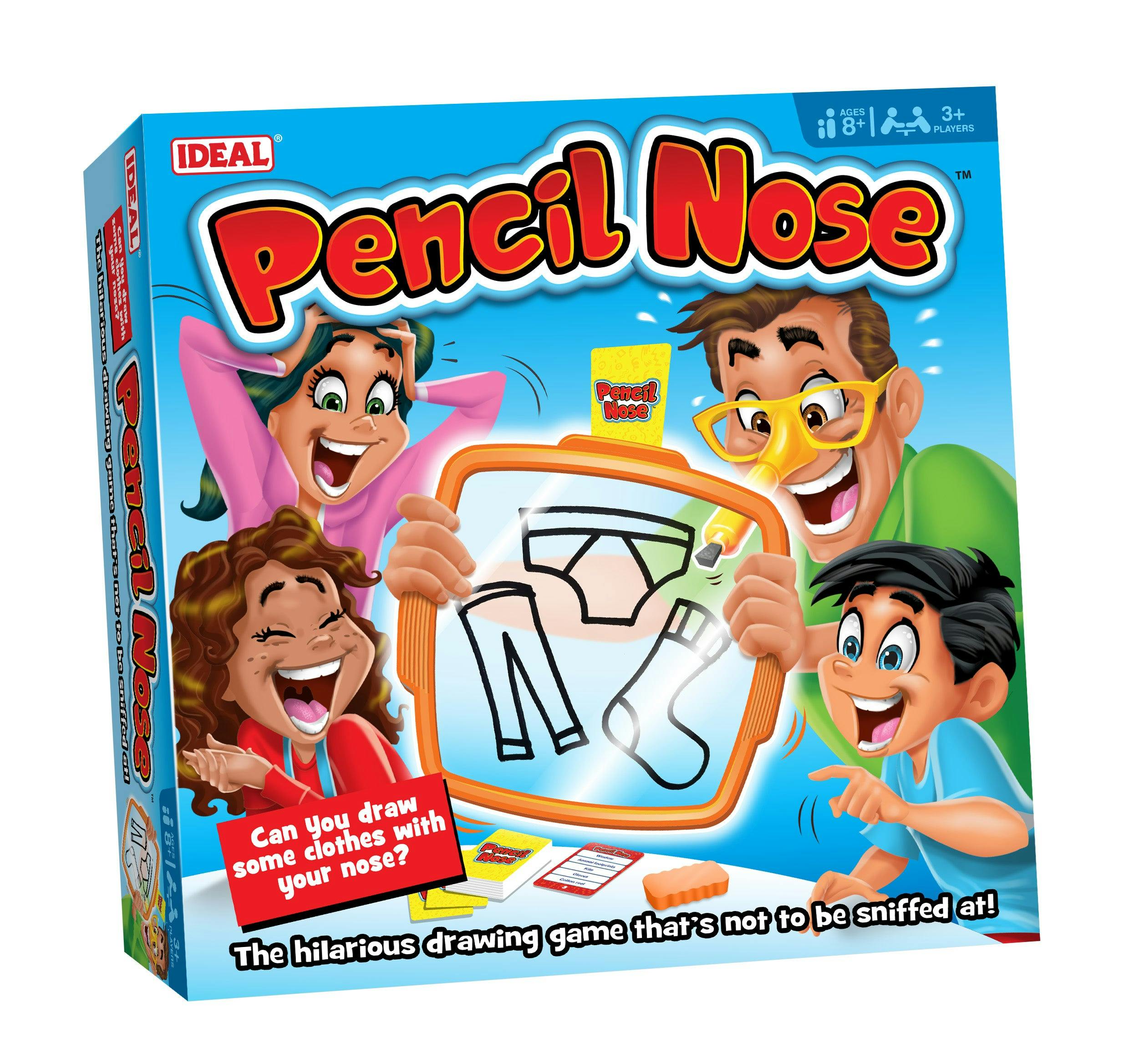 Ideal Pencil Nose - The Hilarious Game That's Not To Be Sniffed At!