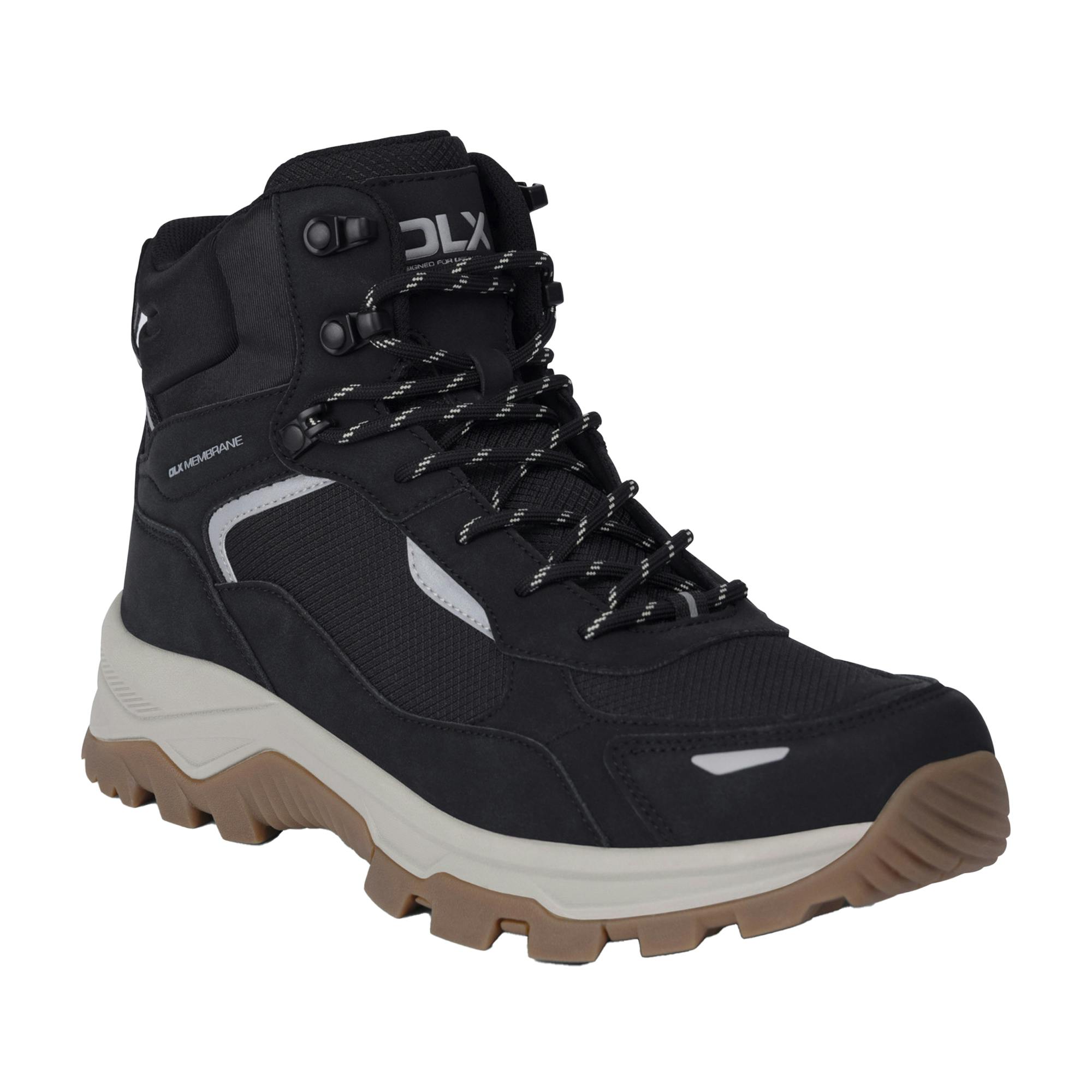 Trespass Men's Black Johnny Dlx Walking Boots - 7 Uk - 100% Mixed