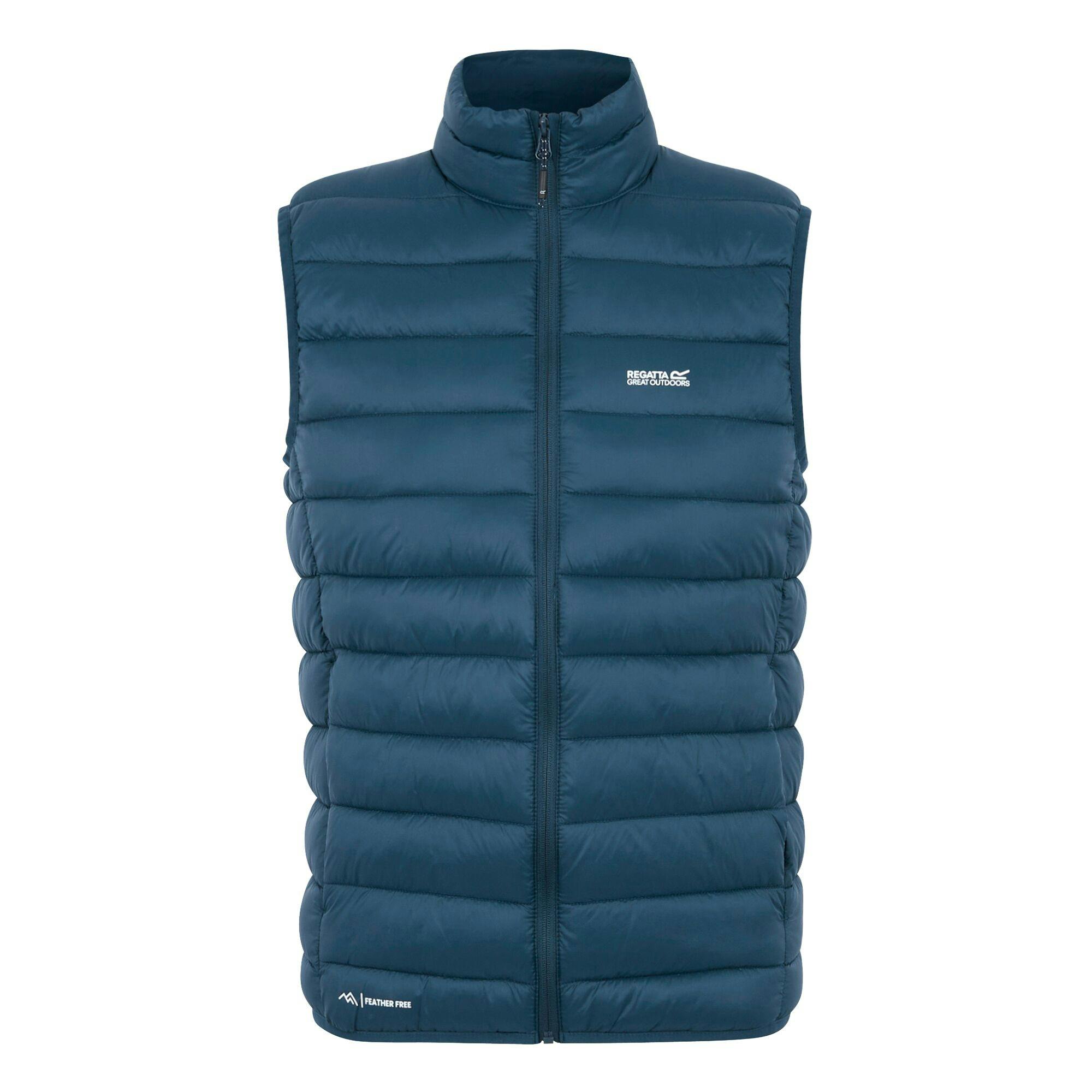 Regatta Men's Marizion Quilted Gilet - Moonlight Denim - Xxl - Moonlight Denim - 100% Polyamide