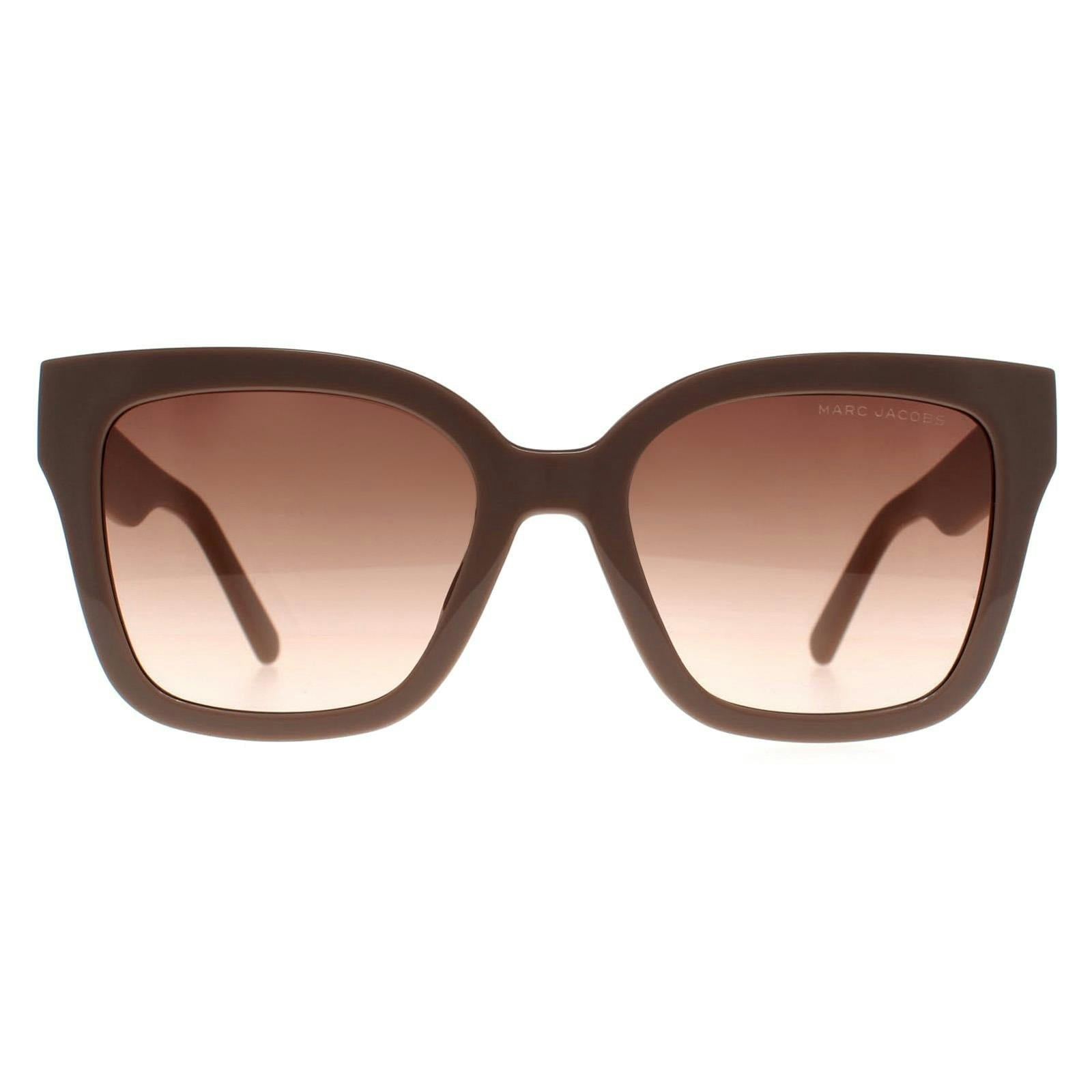 Marc Jacobs Beige/Brown Sunglasses Marc 658/S 10A Ha Gradient