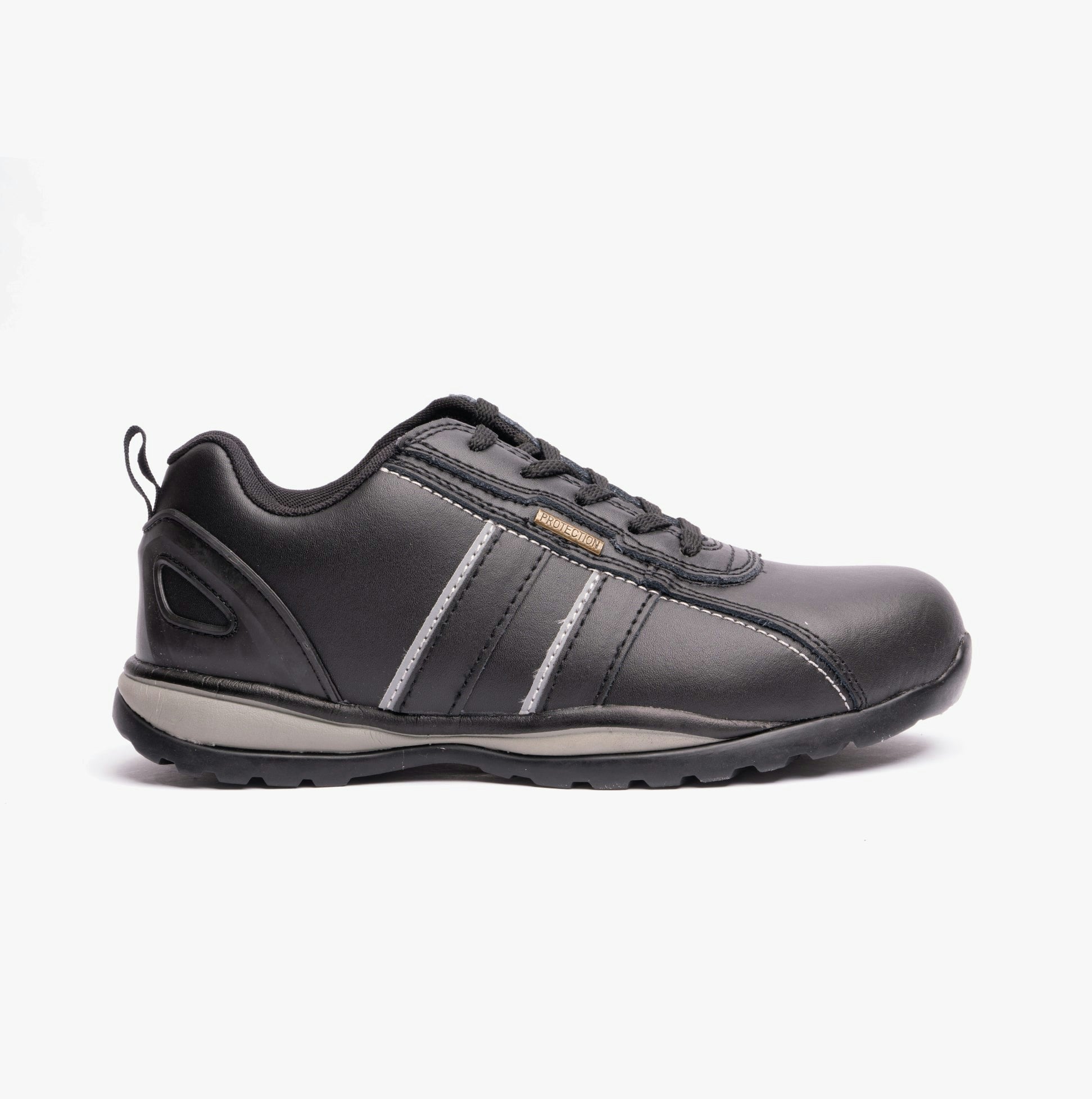 Grafters Unisex Black M090a Safety Trainers - Uk 9