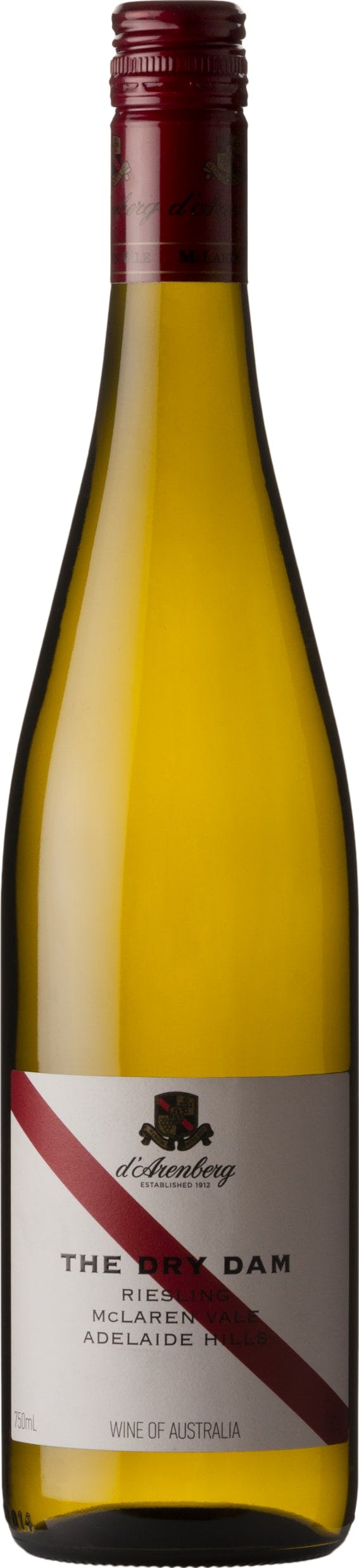 Various Wine Orange D Arenberg The Dry Dam Riesling 2024 75Cl - Pack Of 6