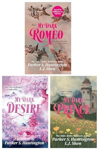Hachette Dark Prince Road Series By L.j. Shen And Parker S. Huntington 3 Books Collection Set (My Romeo, My Desire And My Prince)