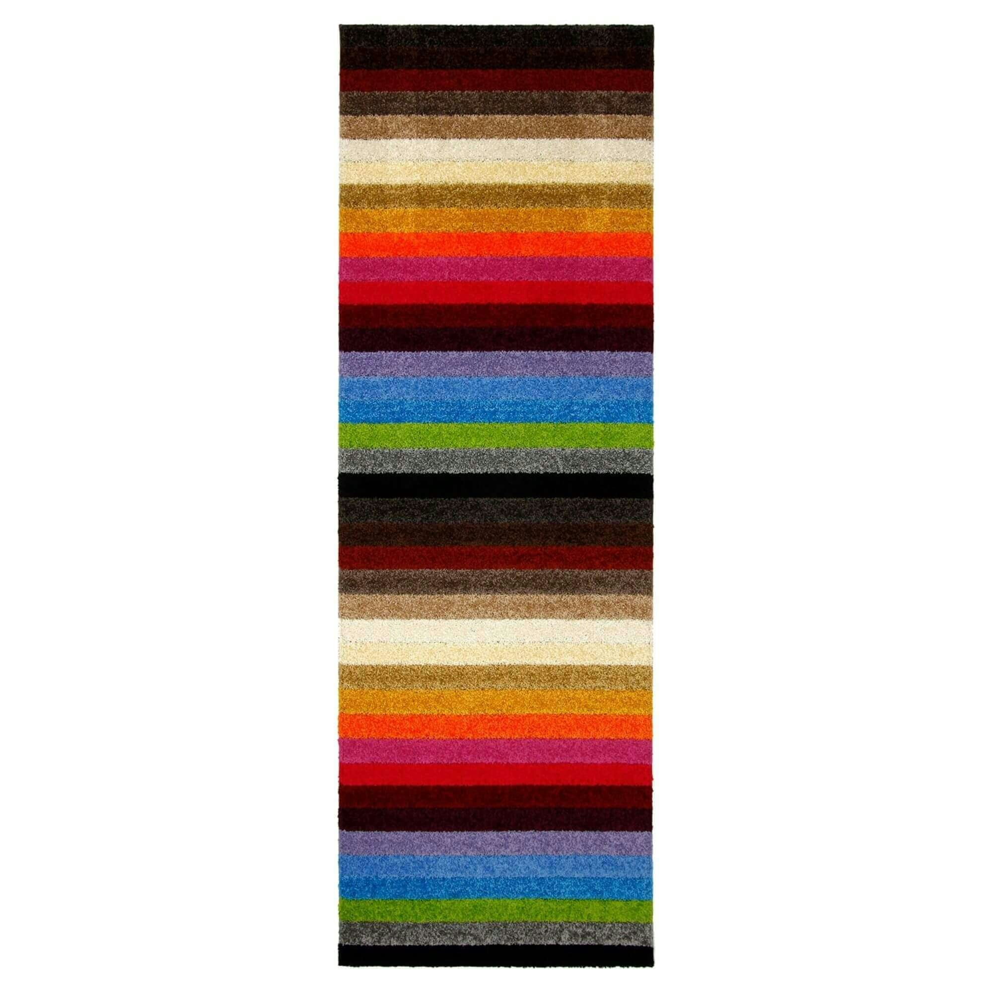 The Rugs Alya Striped Multicolour Rugs | 117M - 66X200 Cm