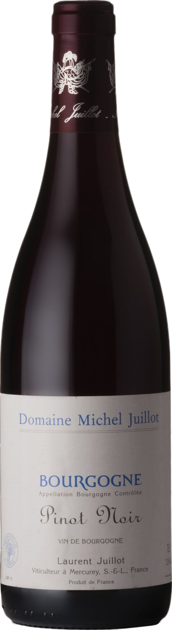 Various Wine Burgundy/Red/Light Michel Juillot Bourgogne Pinot Noir 2023 75Cl - Pack Of 6