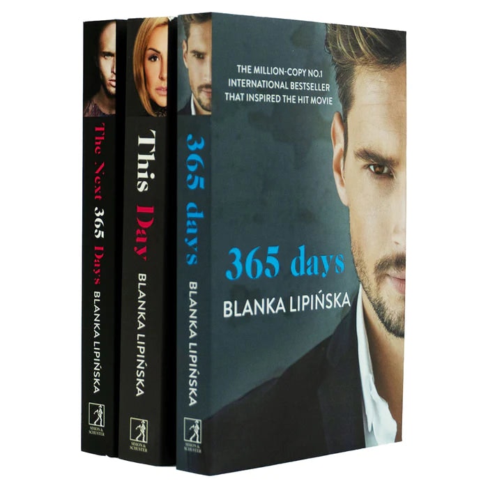 Simon & Schuster 365 Days Series Book Set By Blanka Lipinska 365 Days, This Day & The Next 365 Days Size 3