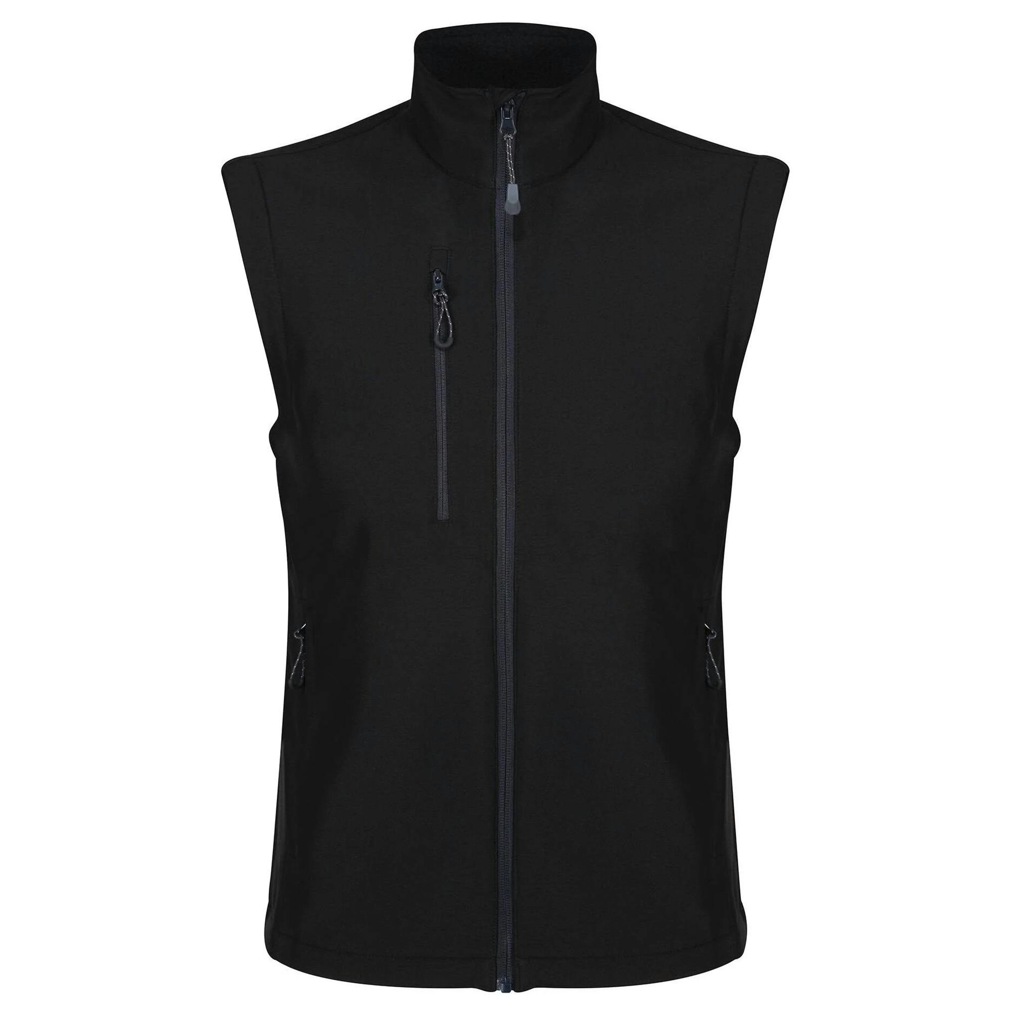 Regatta Men's Black Professional Softshell Recycled Body Warmer - M - 100% Recycled Polyester