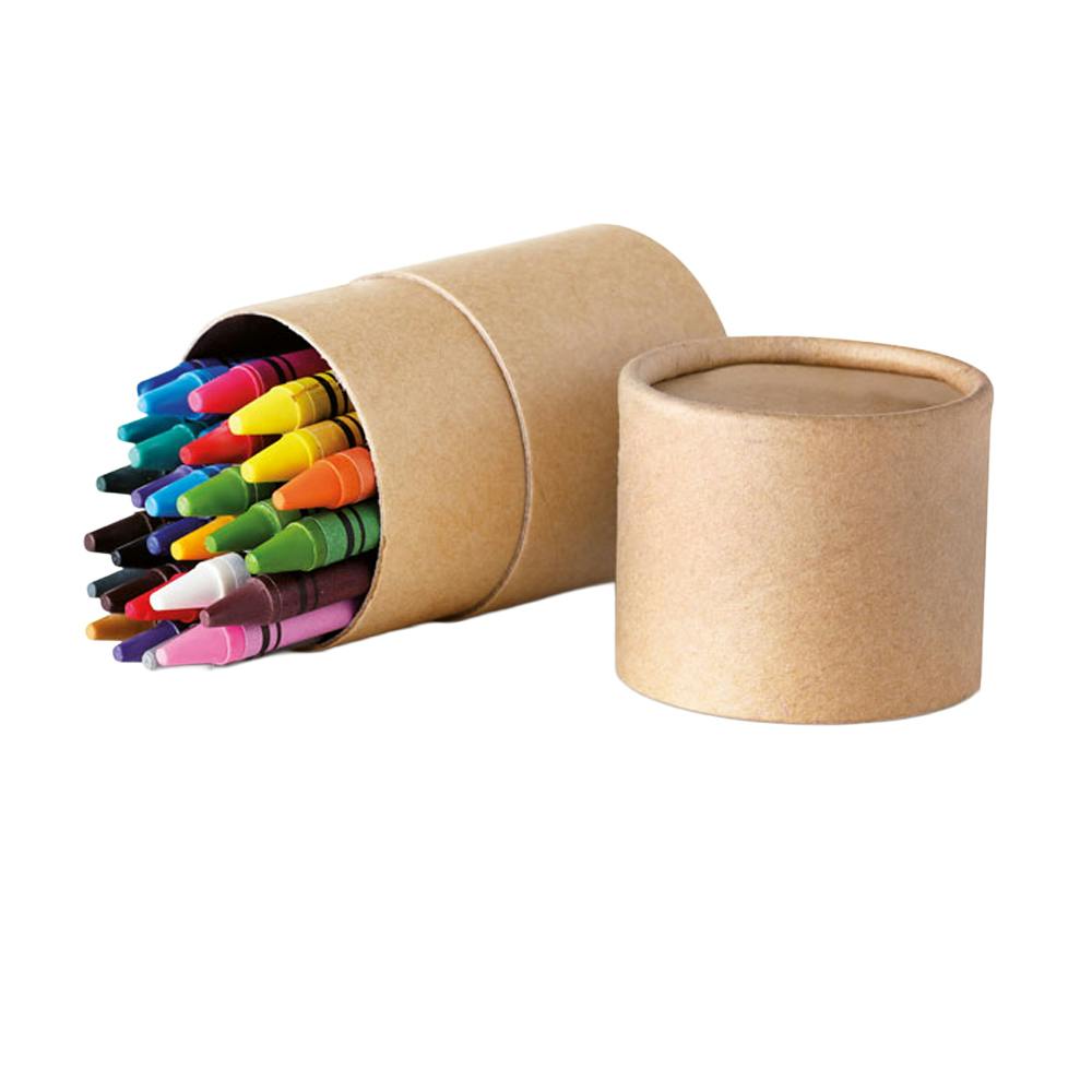 Midocean Beige Striper Wax Based Crayon (Pack Of 30) - /Multicoloured - One Size - /Multicoloured