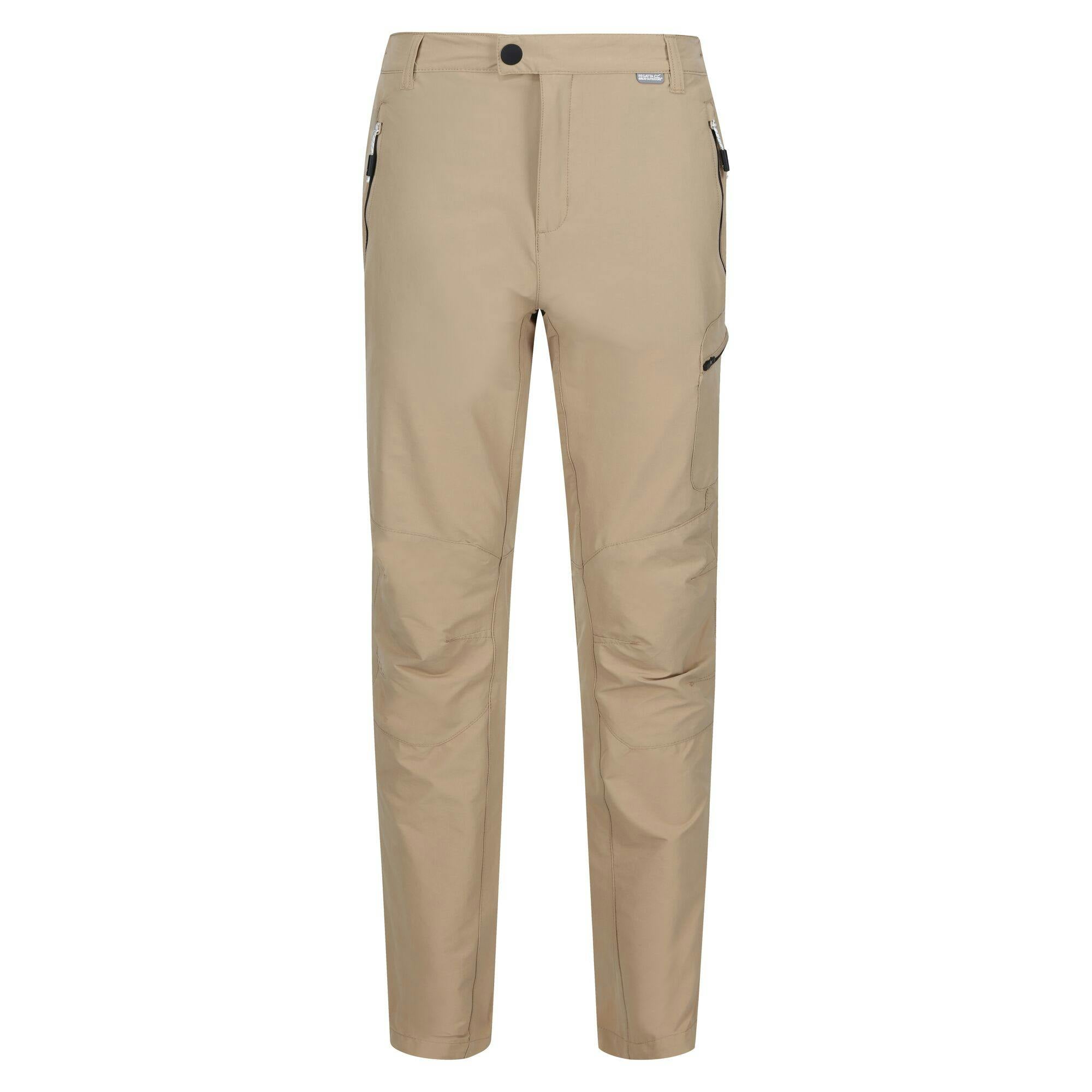 Regatta Men's Highton Hiking Trousers - Oat - 40R - Oat - 92% Polyamide/8% Elastane