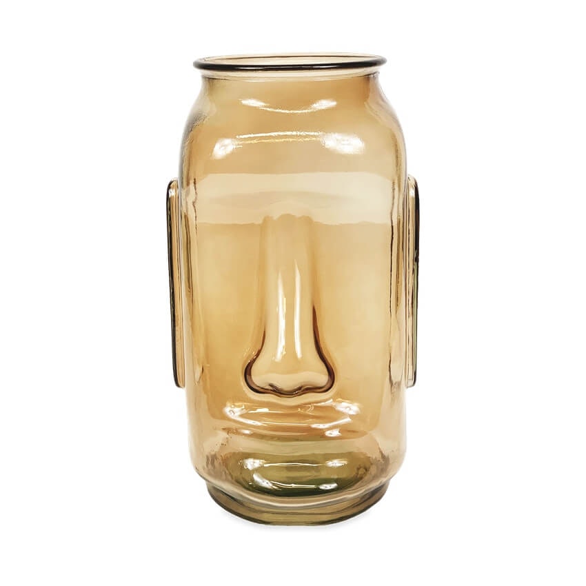 Verano Spanish Ceramics Moai Vase