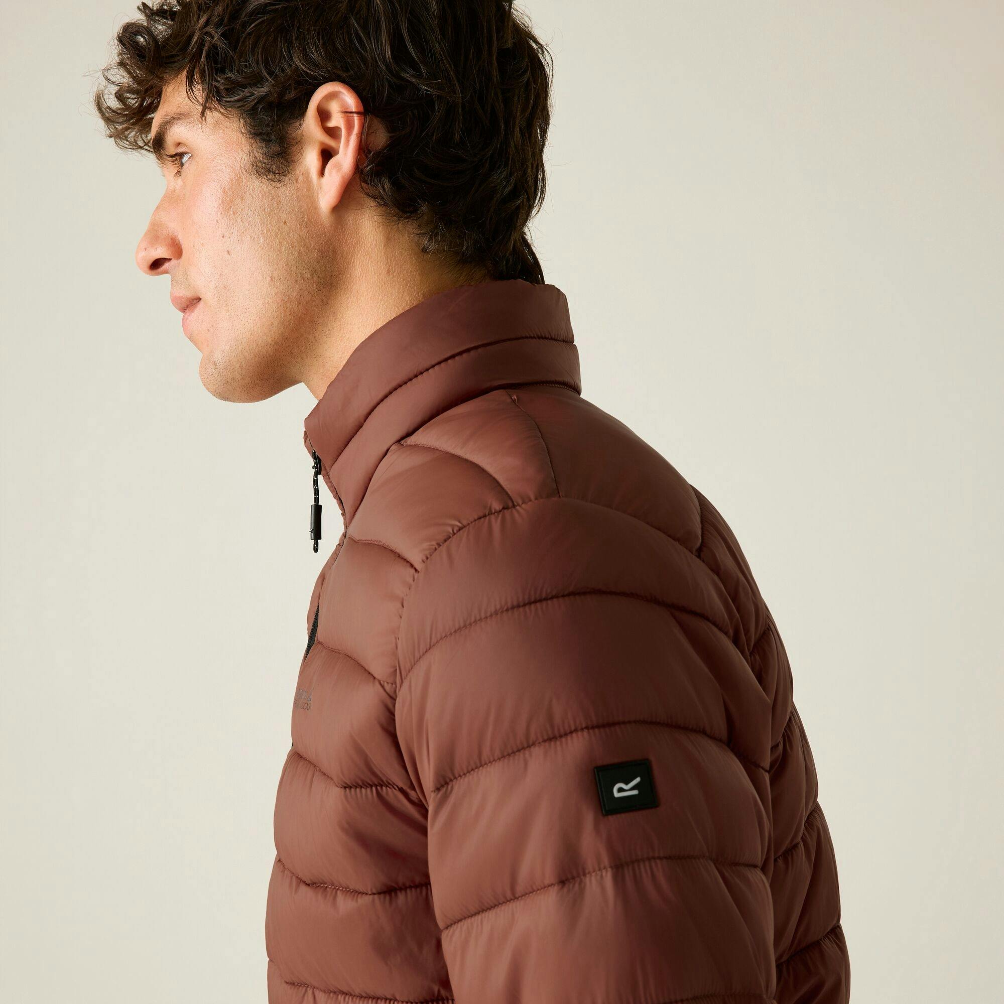 Regatta Men's Marizion Padded Jacket - Burnt Henna - S - Burnt Henna - 100% Polyamide