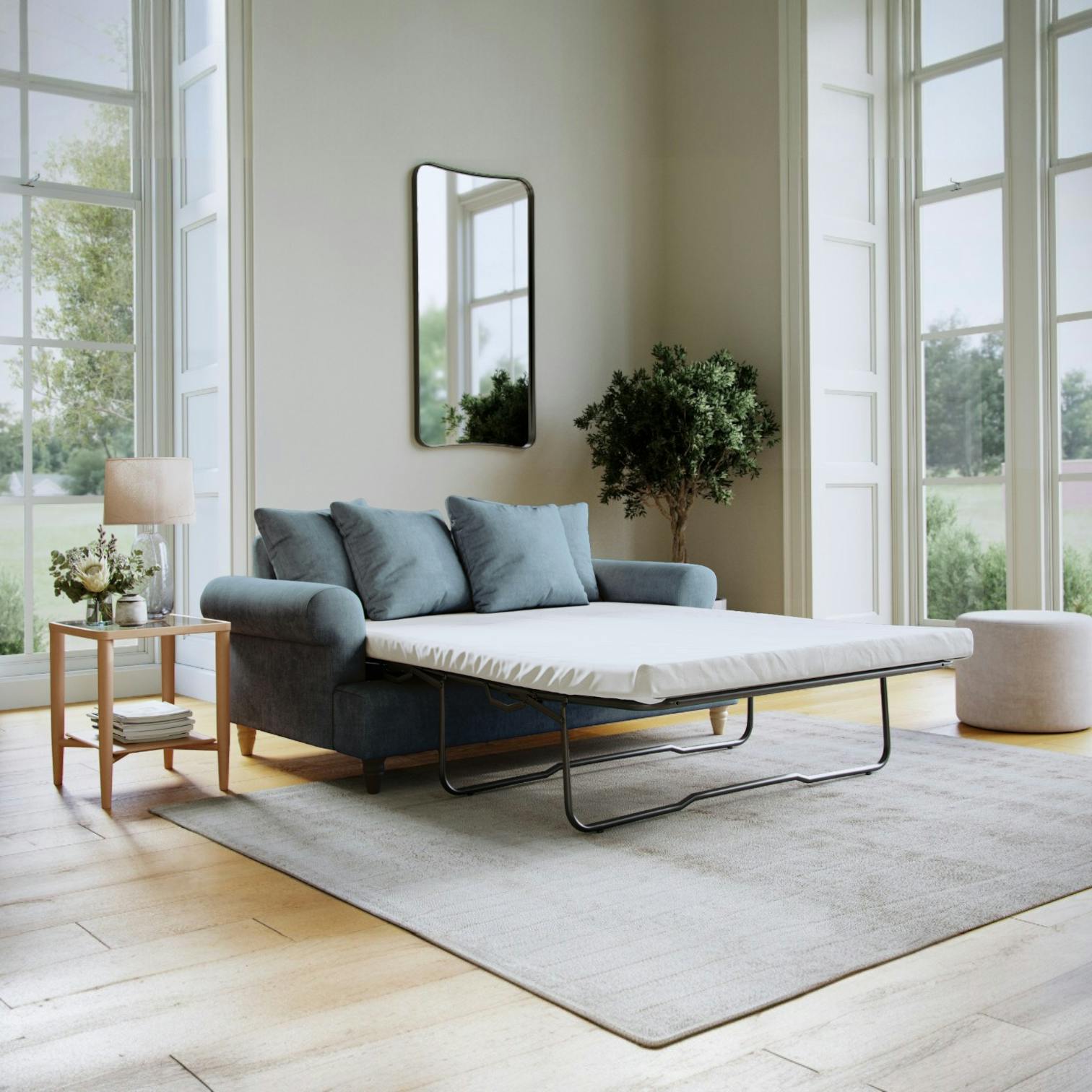 The Great Sofa Company Brentwood Sofa Bed - Denim