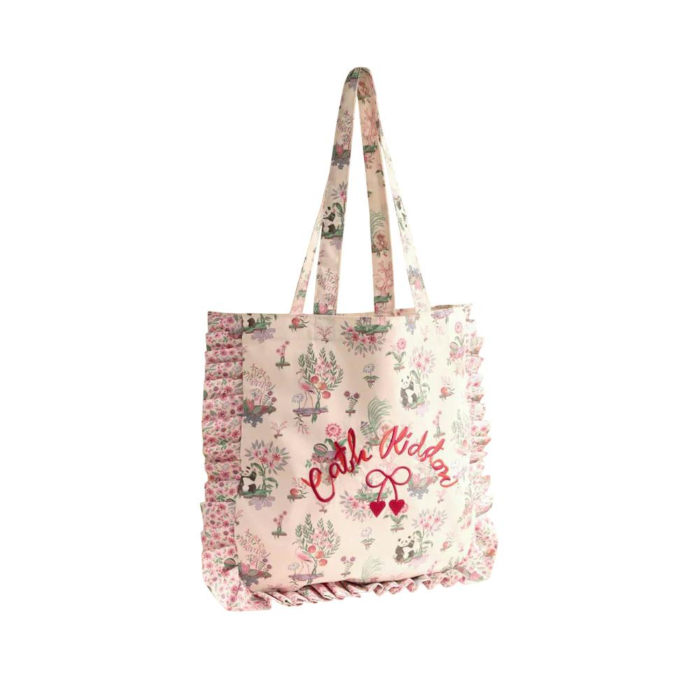 Cath Kidston Cream Frill Tote Bag - One Size