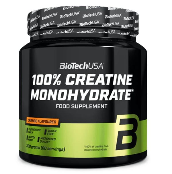 Biotechusa Orange 100% Creatine Monohydrate, - 300G