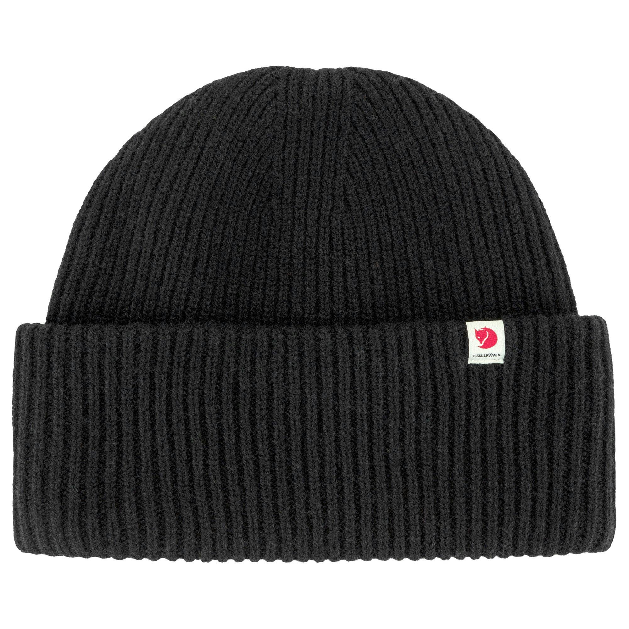 Fjallraven Black Fjällräven Heavy Beanie