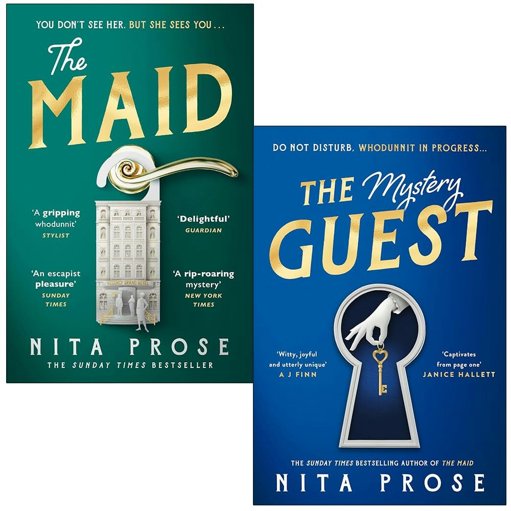 Harpercollins Gray Molly The Maid Series 2 Book Set By Nita Prose The Maid And The Mystery Guest