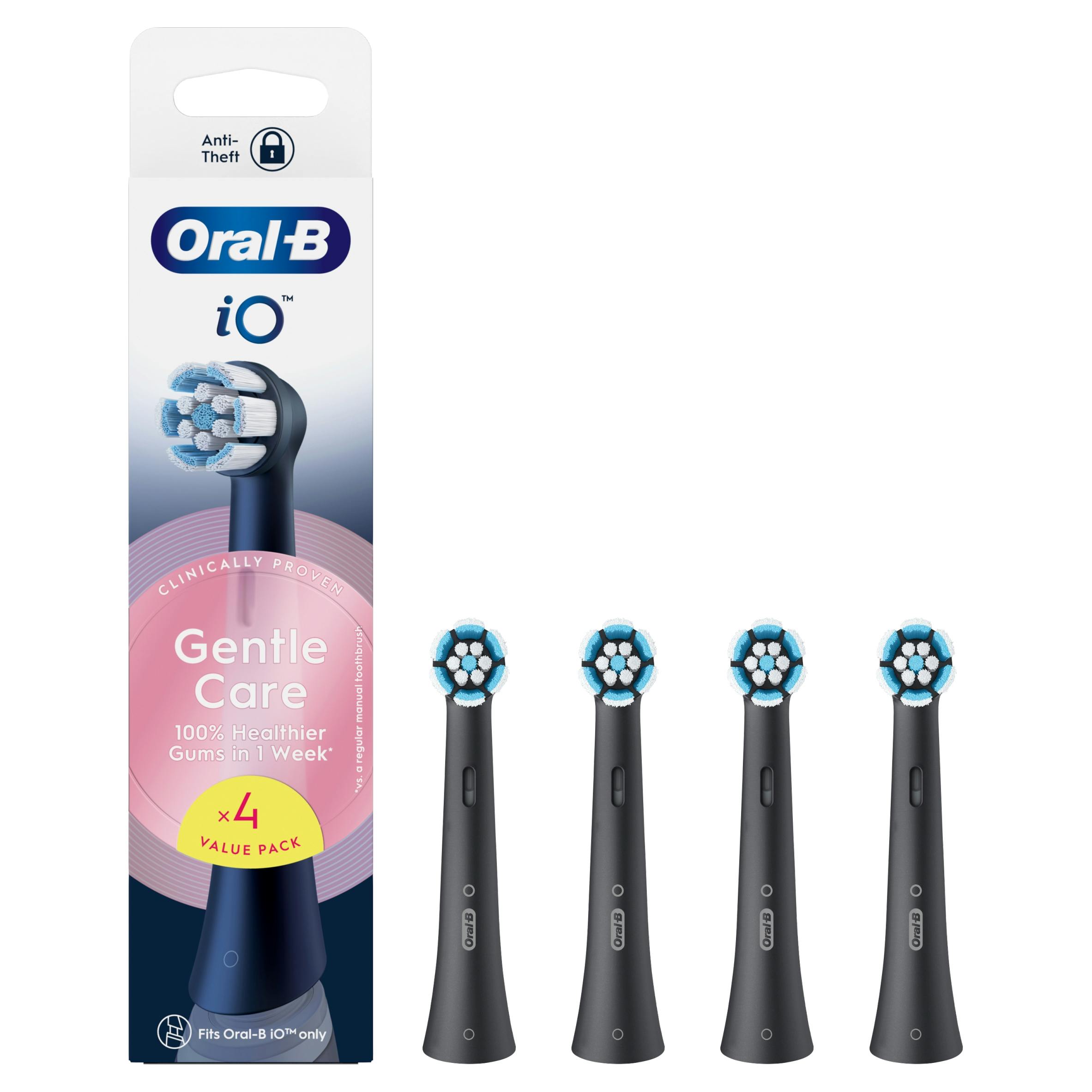 Oral-B iO Gentle Clean Black 4ct, One Colour, Women - Image 6