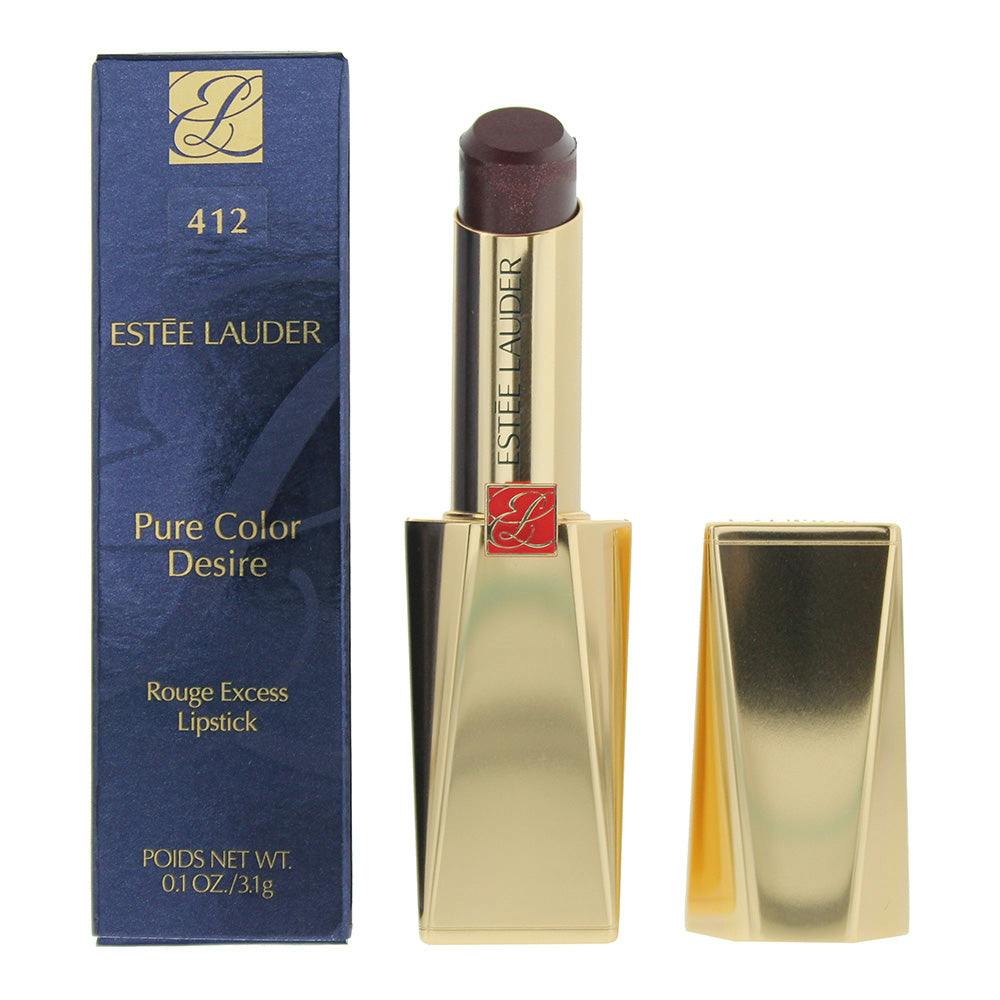 Estée Lauder Light Pure Color Desire 412 Unhinged (Chrome) Lipstick 3.1G