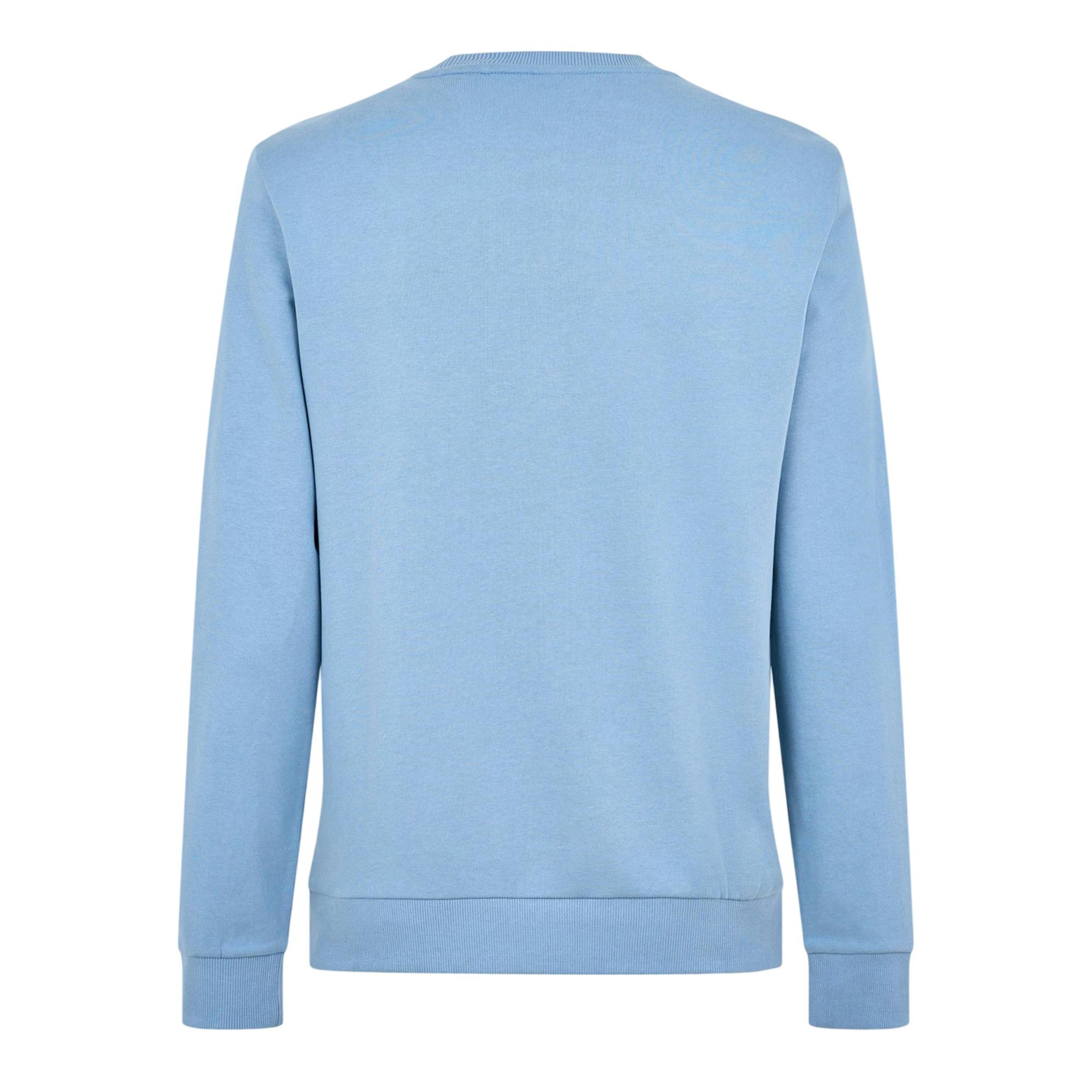 Boss Men's Blue Stitch Crew Neck Sweatshirt - Pastel - Xl - Pastel - 100% Mixed