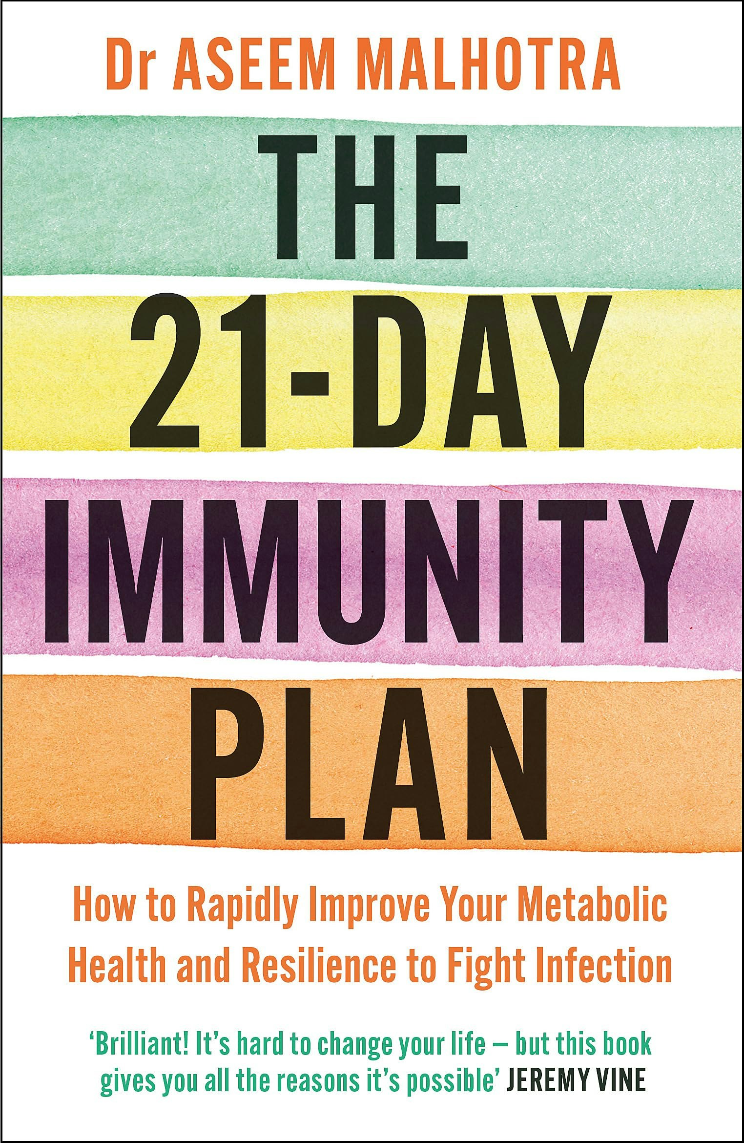 Yellow Kite The 21-Day Immunity Plan: The Sunday Times Bestseller By Dr Aseem Malhotra Size 2