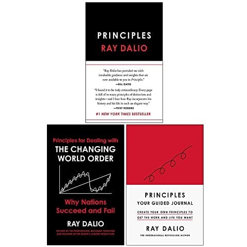 Simon & Schuster Ltd Ray Dalio Collection 3 Books Set