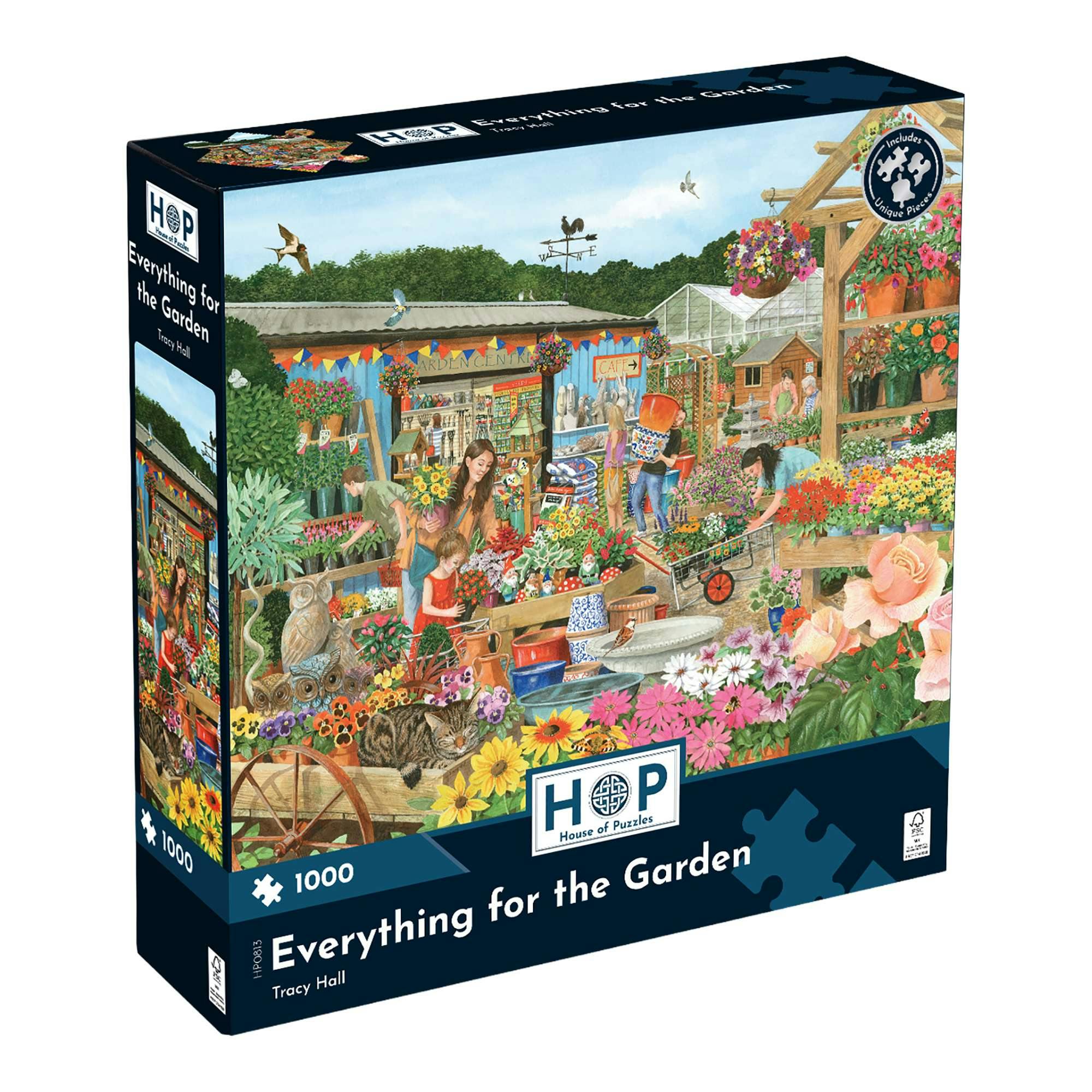 The House of Puzzles - Jigsaw Puzzle - 1000 Piece - Everything For The Garden - 48 x 69cm - Image 3