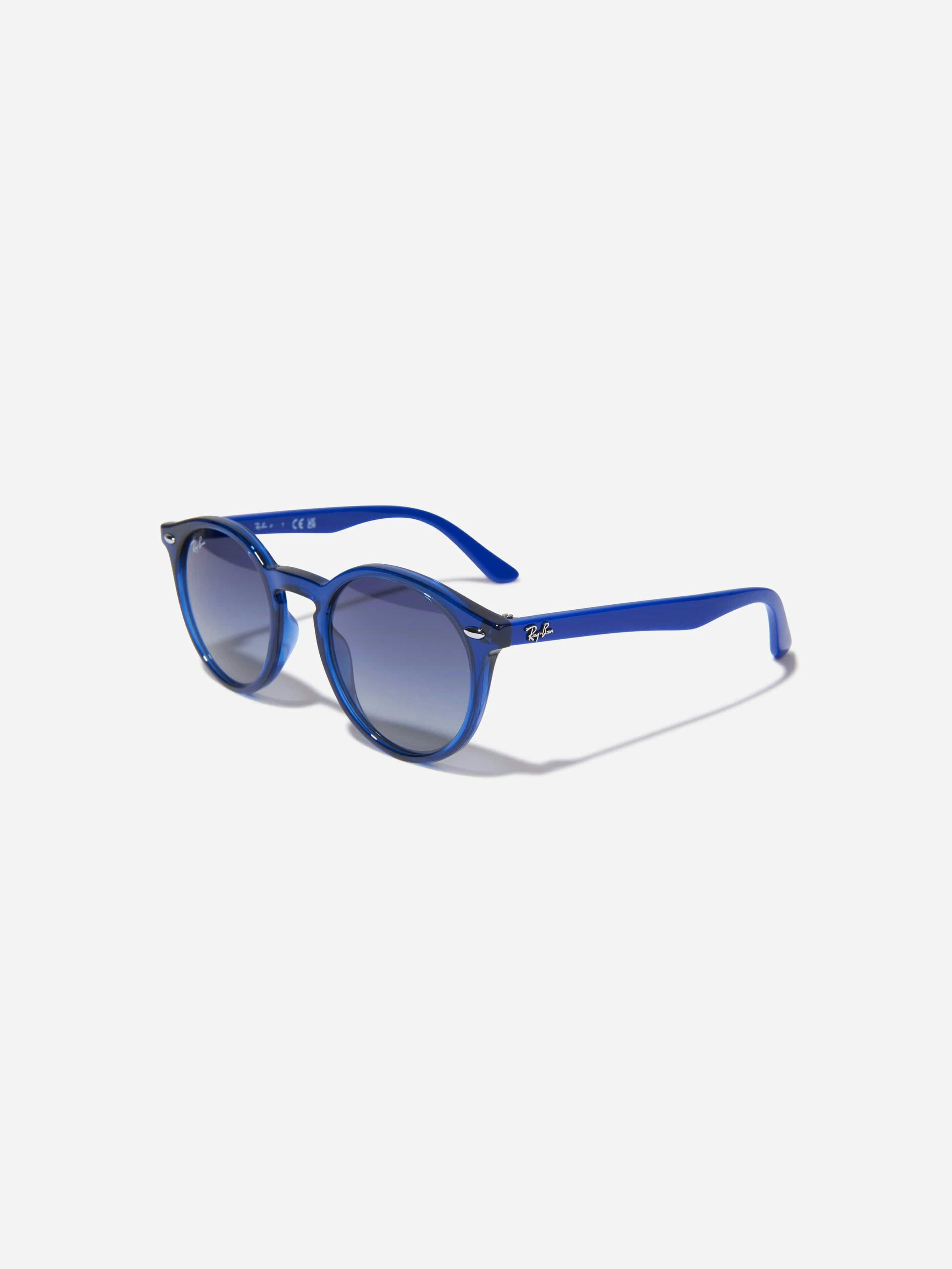 Ray-Ban Unisex Azul Transparent/Gris Gradient Azul Oscuro Kid's Rj9064s Dark Lenses, 44 - Image 3