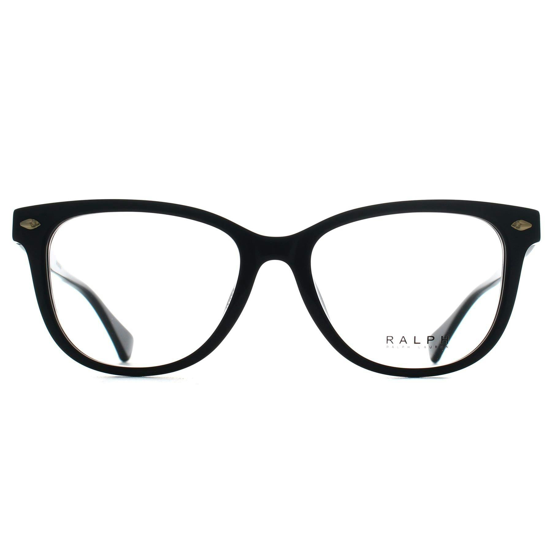 Ralph Lauren Black Ra7189u 5001 Woman Optical Frames Acetate Pantos Normal - Image 5