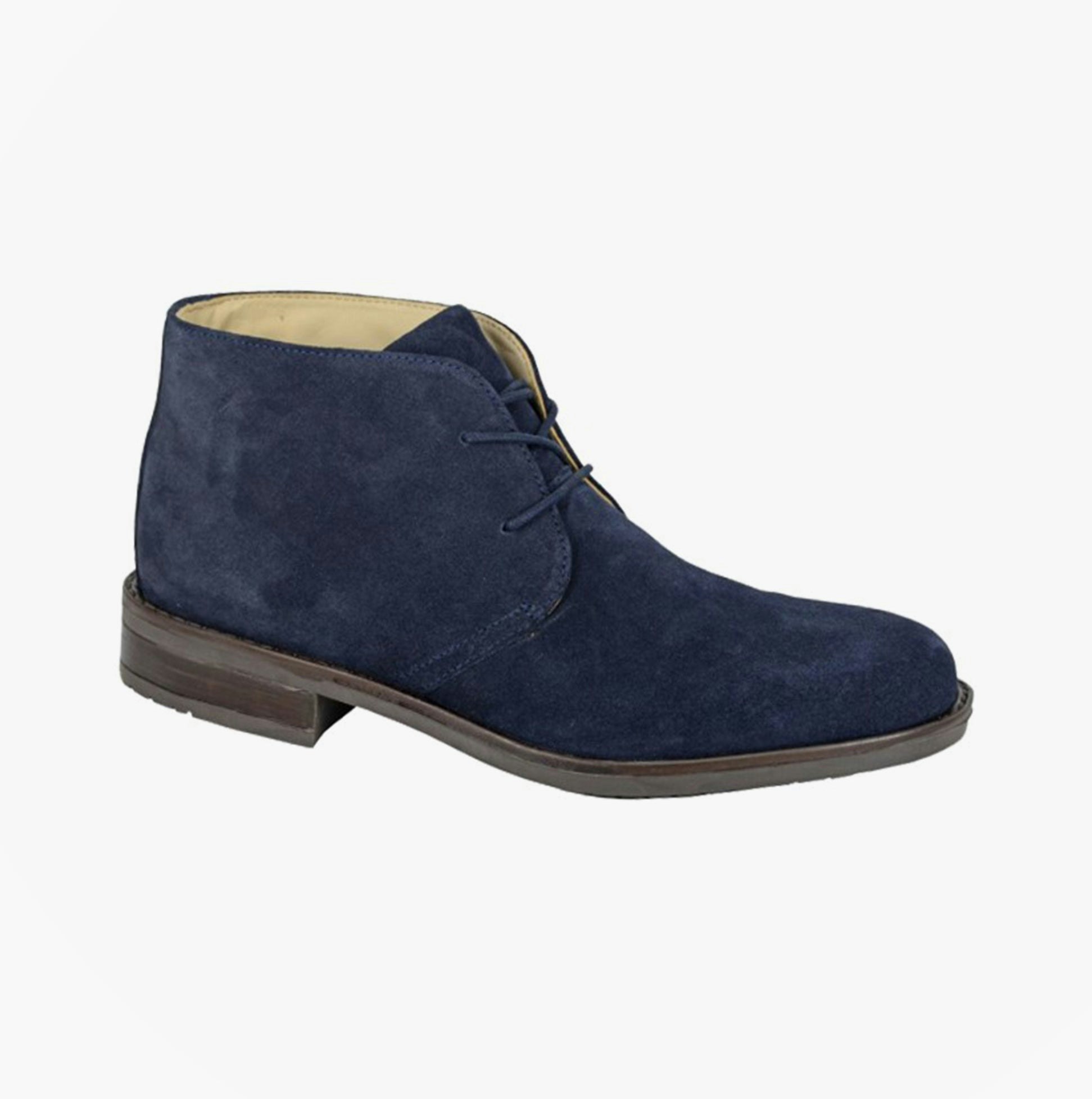 Roamers Men's M511cs 2 Eyelet Chukka Boots Navy - Uk 12