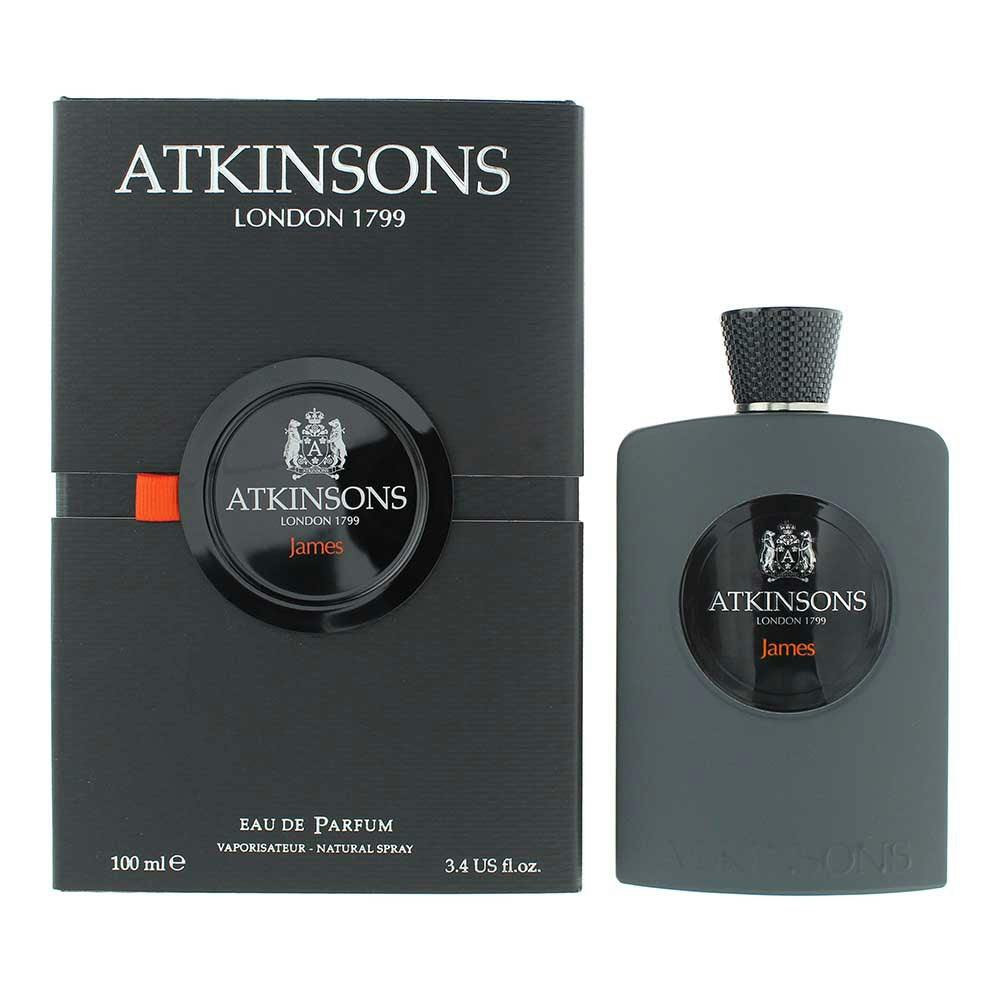 Atkinsons Men's Grey/Black/Silver James Eau De Parfum Spray 100Ml - Image 4