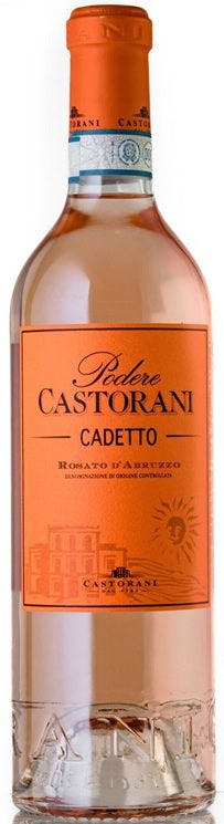 Various Wine Red/Salmon Cadetto Rosato D'abruzzo Castorani Doc 75Cl - Pack Of 6