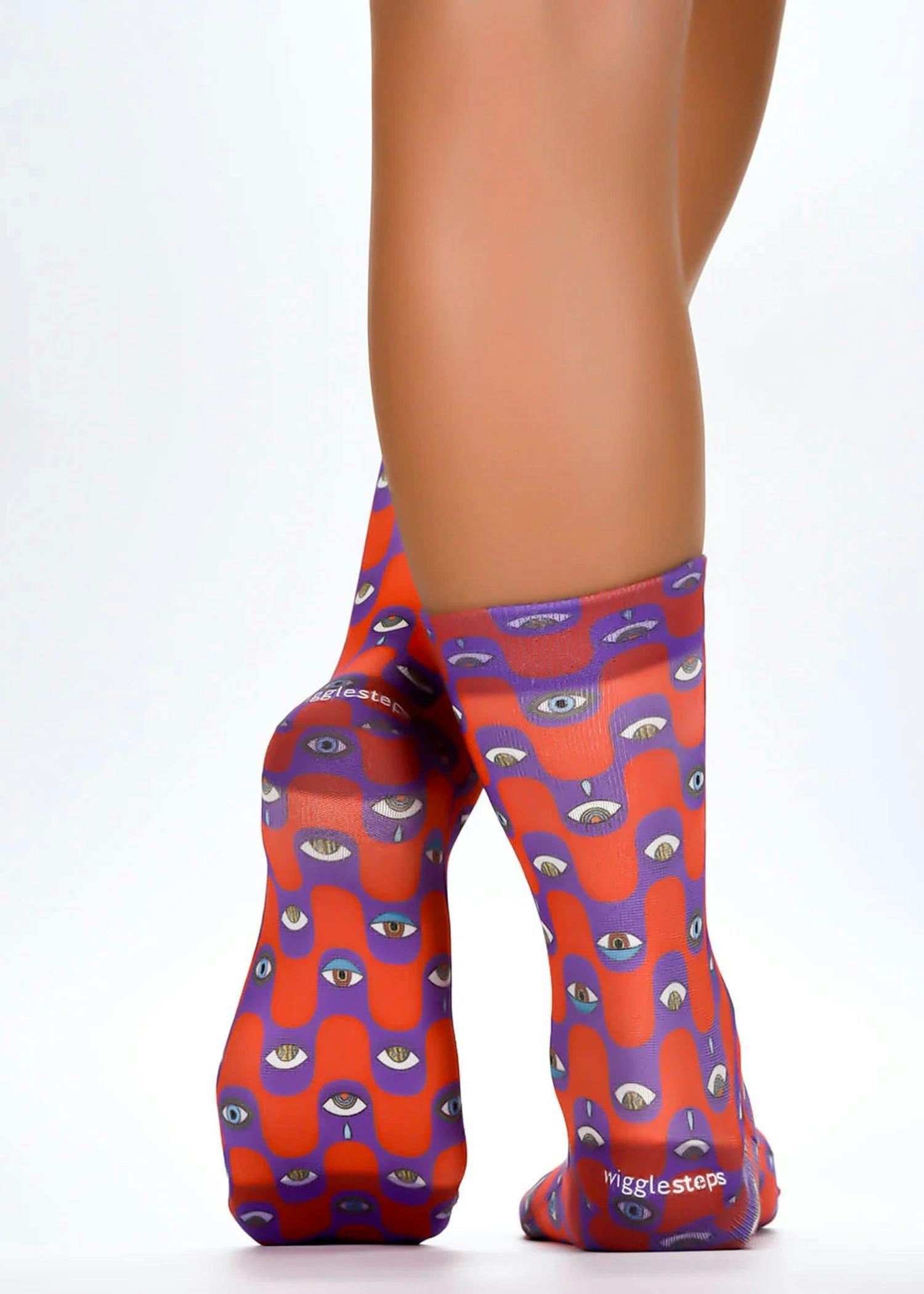 Jemsox Women's Eyes Design Fashion Gift Socks