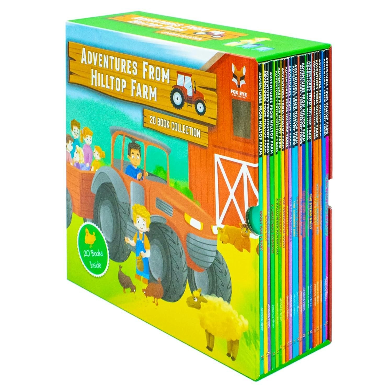 Various Publishers Adventures From Hilltop Farm 20 Books Collection By Jessica Wren