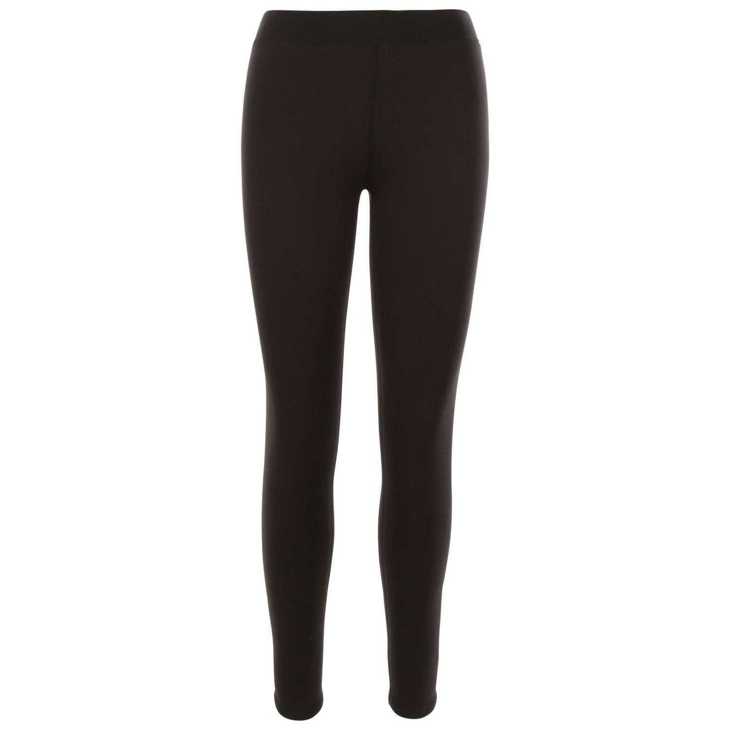 Trespass Women's Black / Fuzzy Sherpa Leggings - Xxs - 94% Polyester/6% Elastane