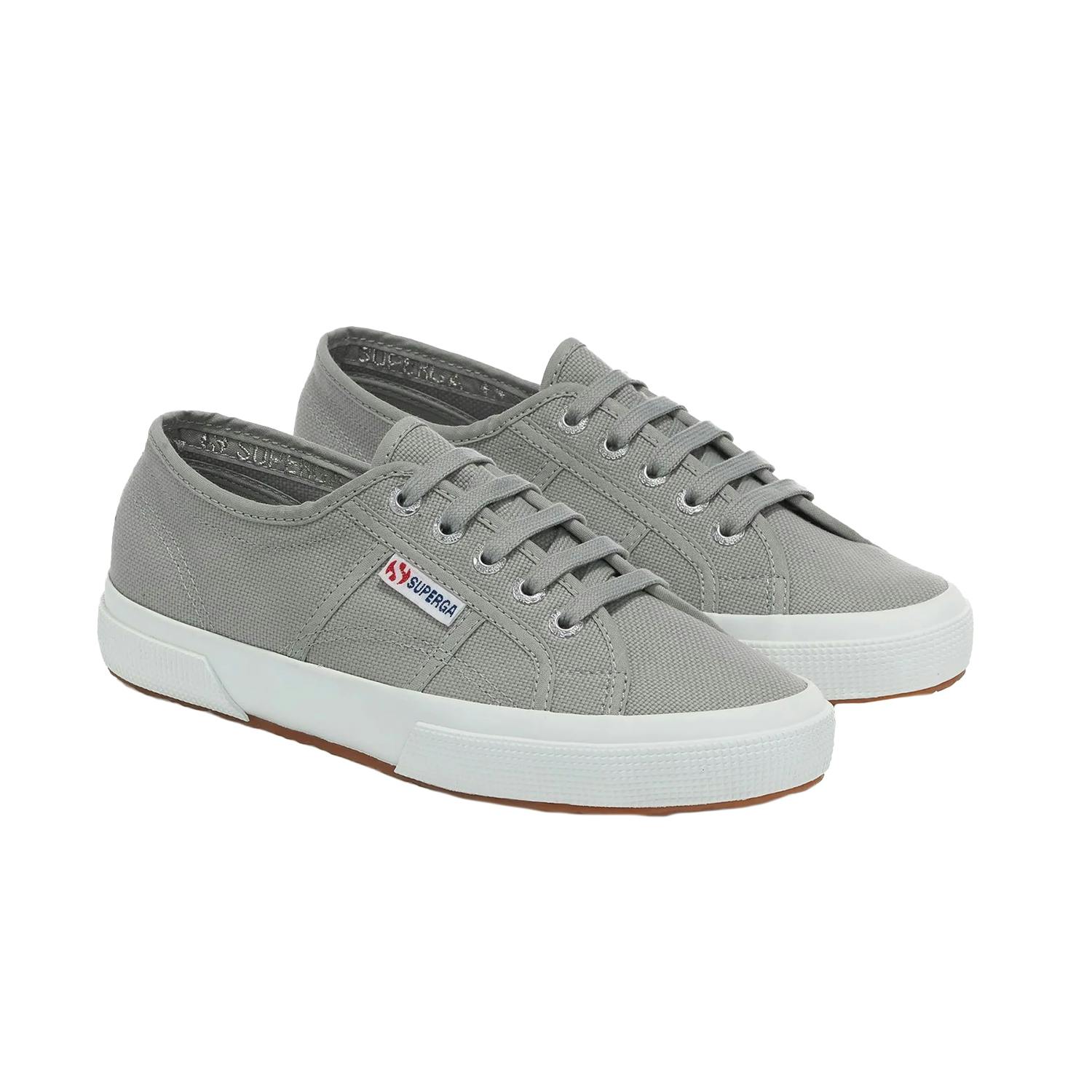 Superga Unisex Light/Grey Adult 2750 Cotu Classic Trainers - 2.5 Uk - 100% Mixed