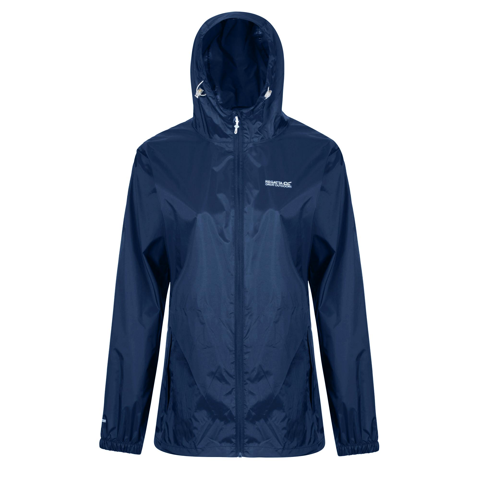 Regatta Women's Pack It Iii Waterproof Jacket - Midnight - 18 Uk - Midnight - 100% Polyamide