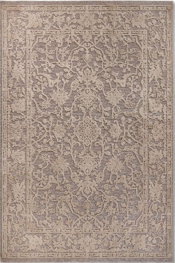 Rackhams Beige Ambroise Short Pile Rug - 160X230 Cm