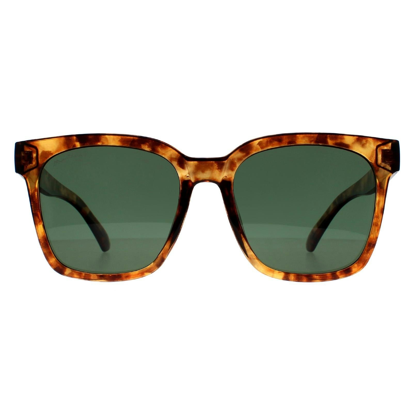 Montana Unisex Green Mp72 Shiny Havana Soft Demi Sunglasses